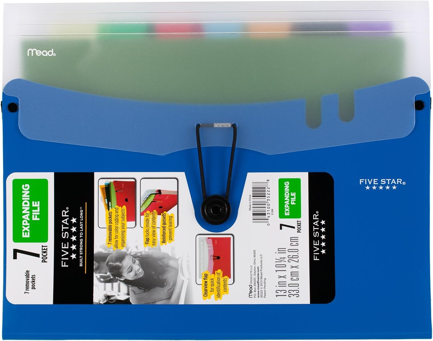 Five Star 7-Pocket Expanding File