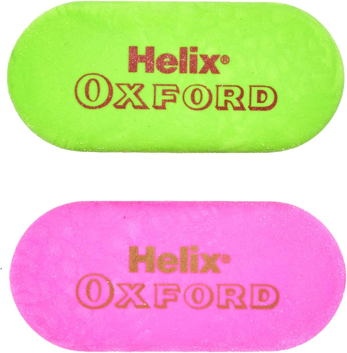 Helix Oxford Clash Twin Pack Eraser