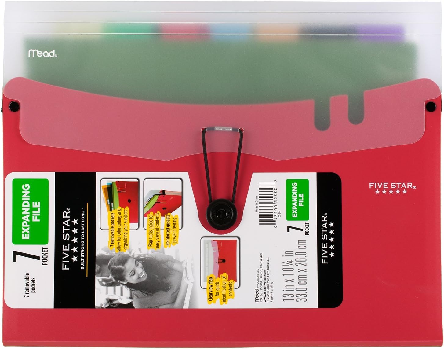 Five Star 7-Pocket Expanding File