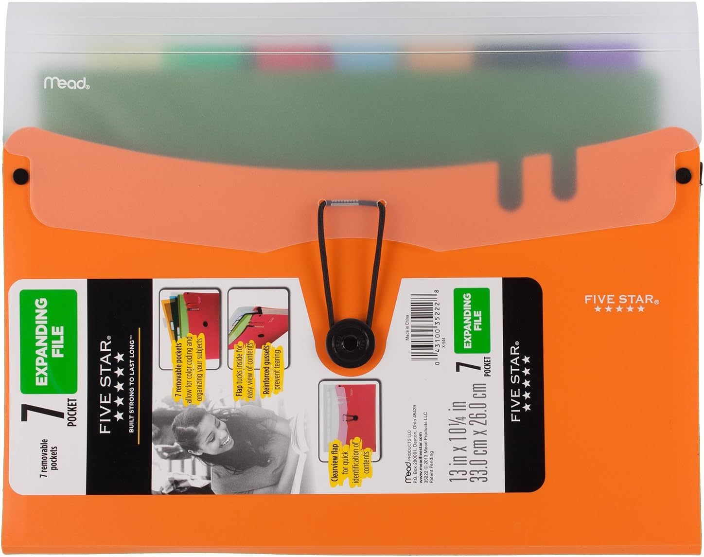 Five Star 7-Pocket Expanding File