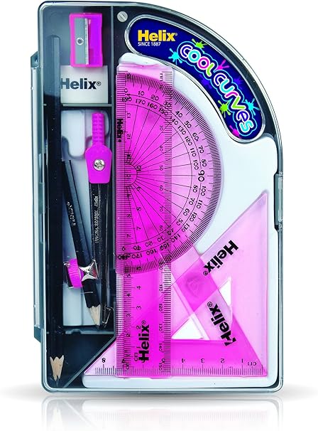 Helix Cool Curves Maths Set Assorted