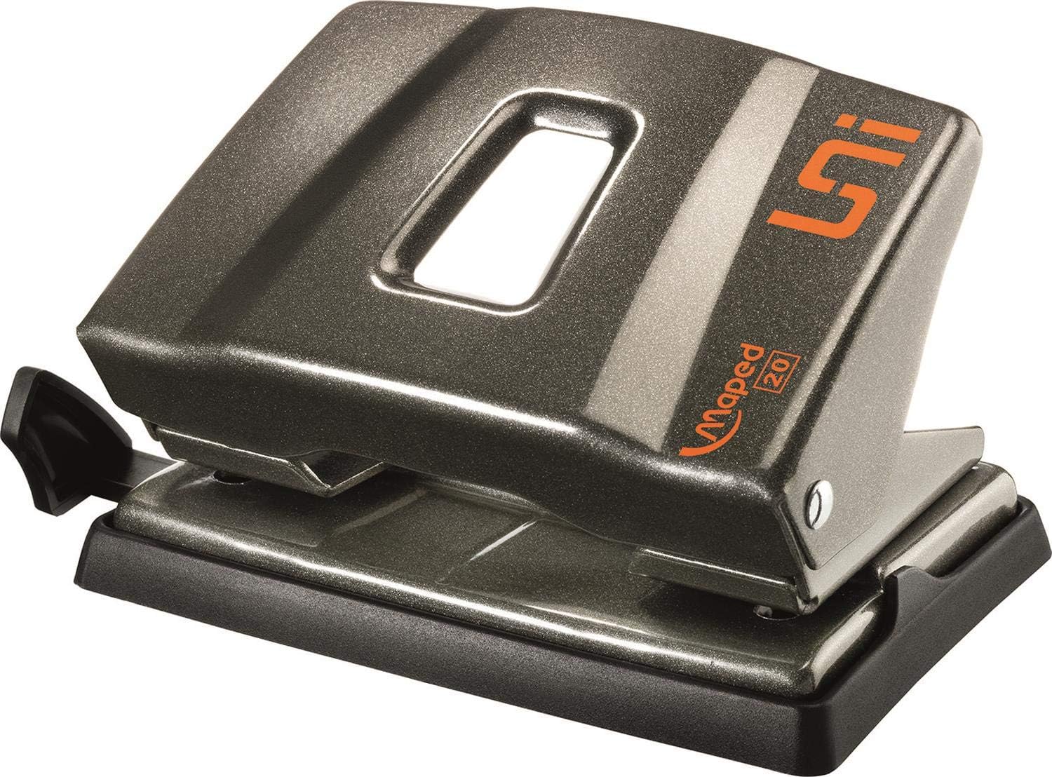 Maped Punches Univ Metal 20/25 Sheets 2H Blister - Black