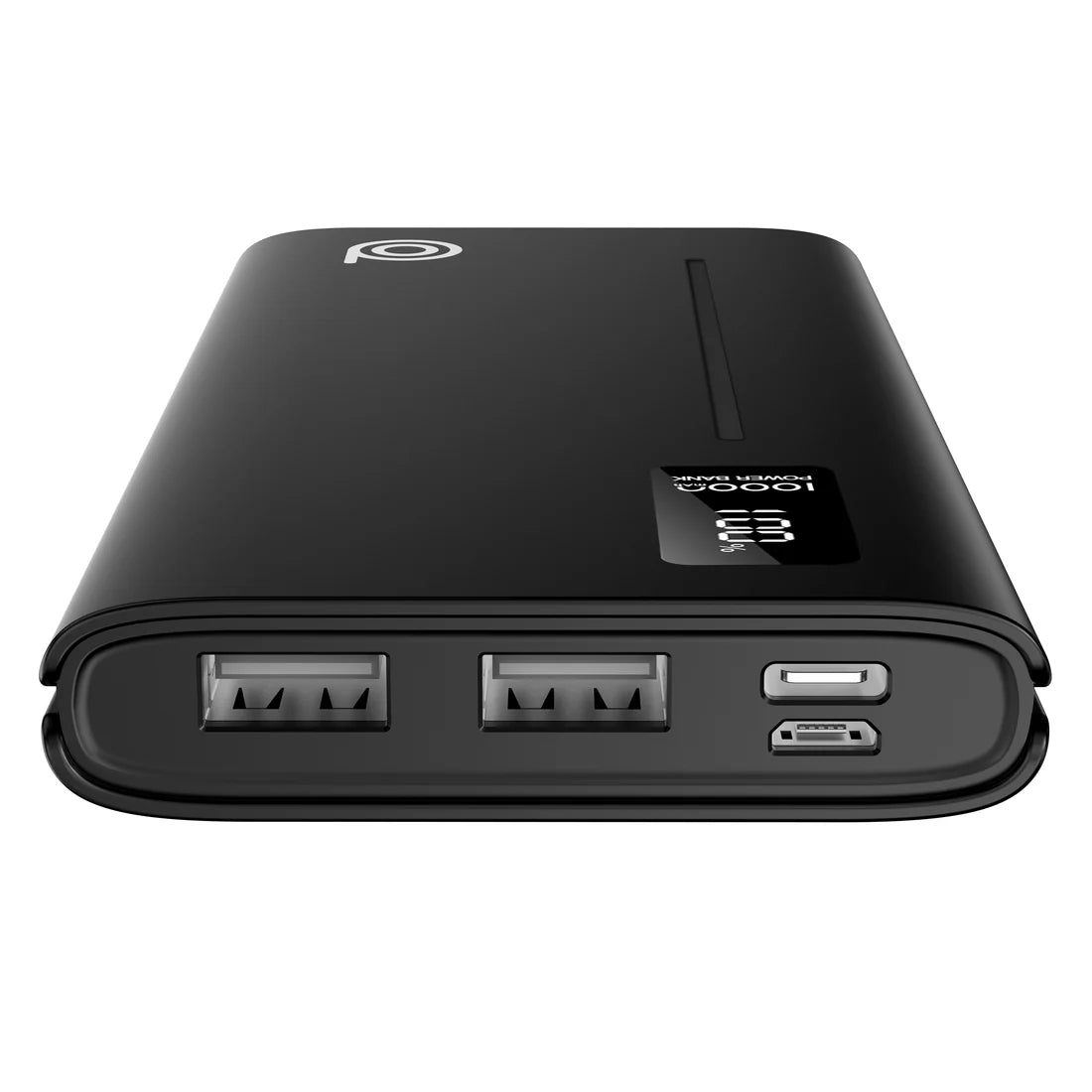 Digifon X1 12W 10000mAh Digital Power Bank – Black