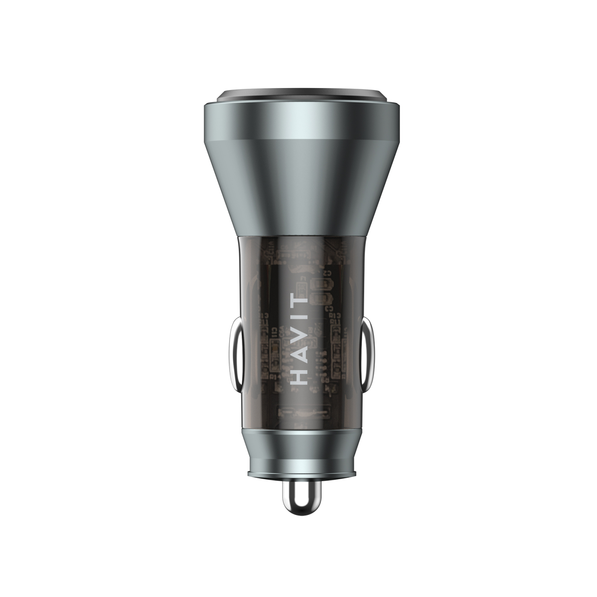 Havit 48W Car Charger with Digital Display