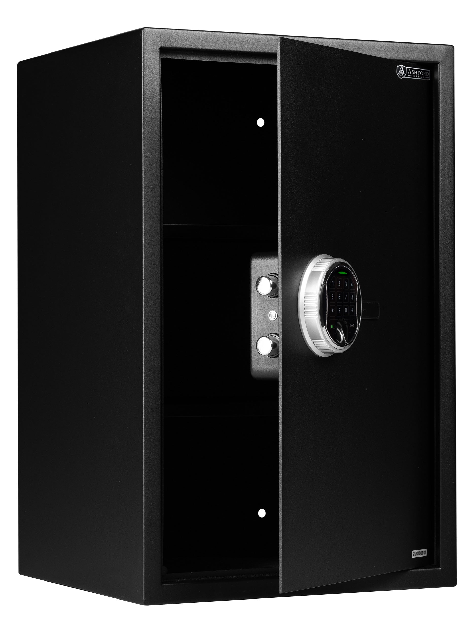 Ashford Safes 50F29 Biometric Fingerprint Safe - Open Angle - Office R Us