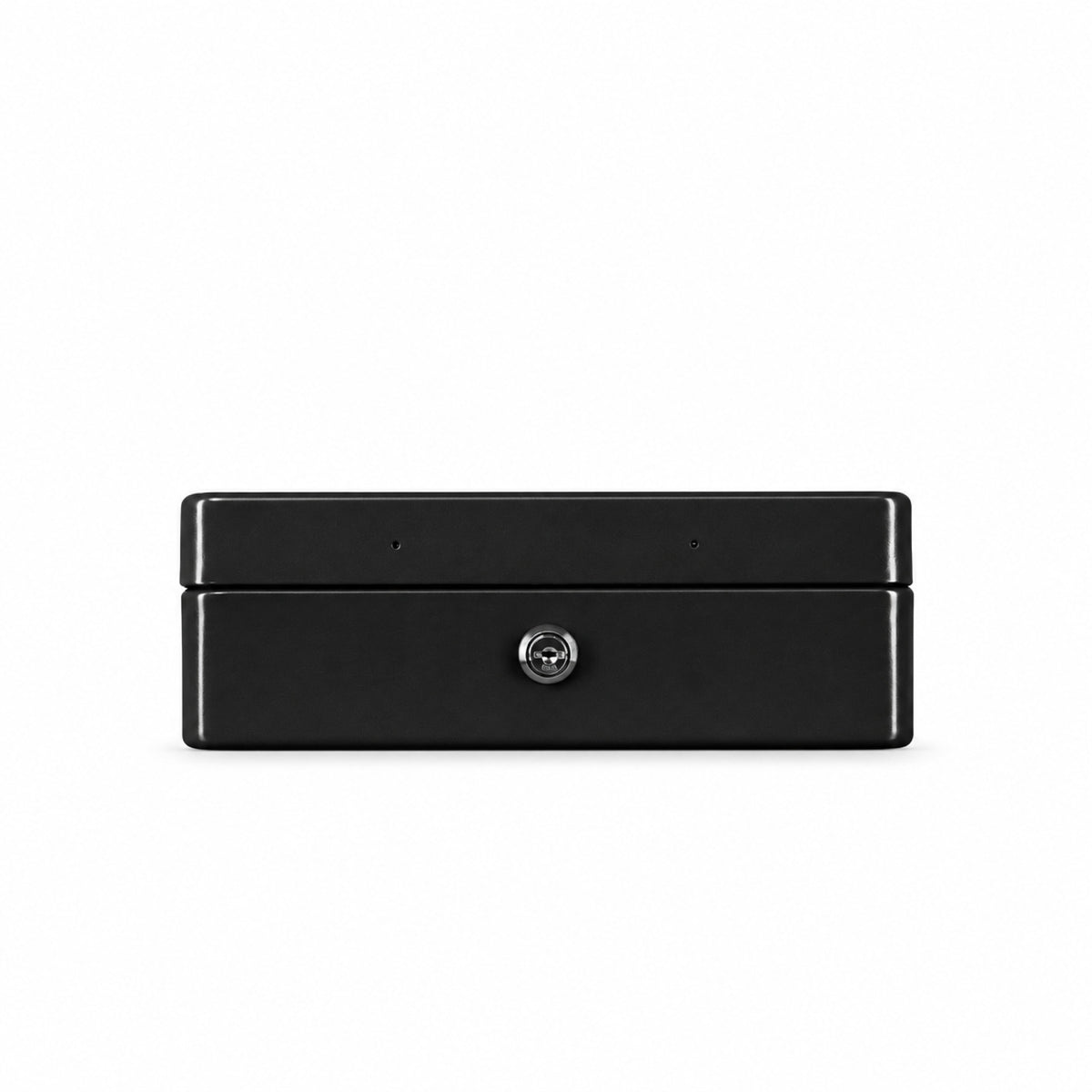Ashford Safes CB0303 Cash Box (30cm) - Black (key lock) Front - Office R Us