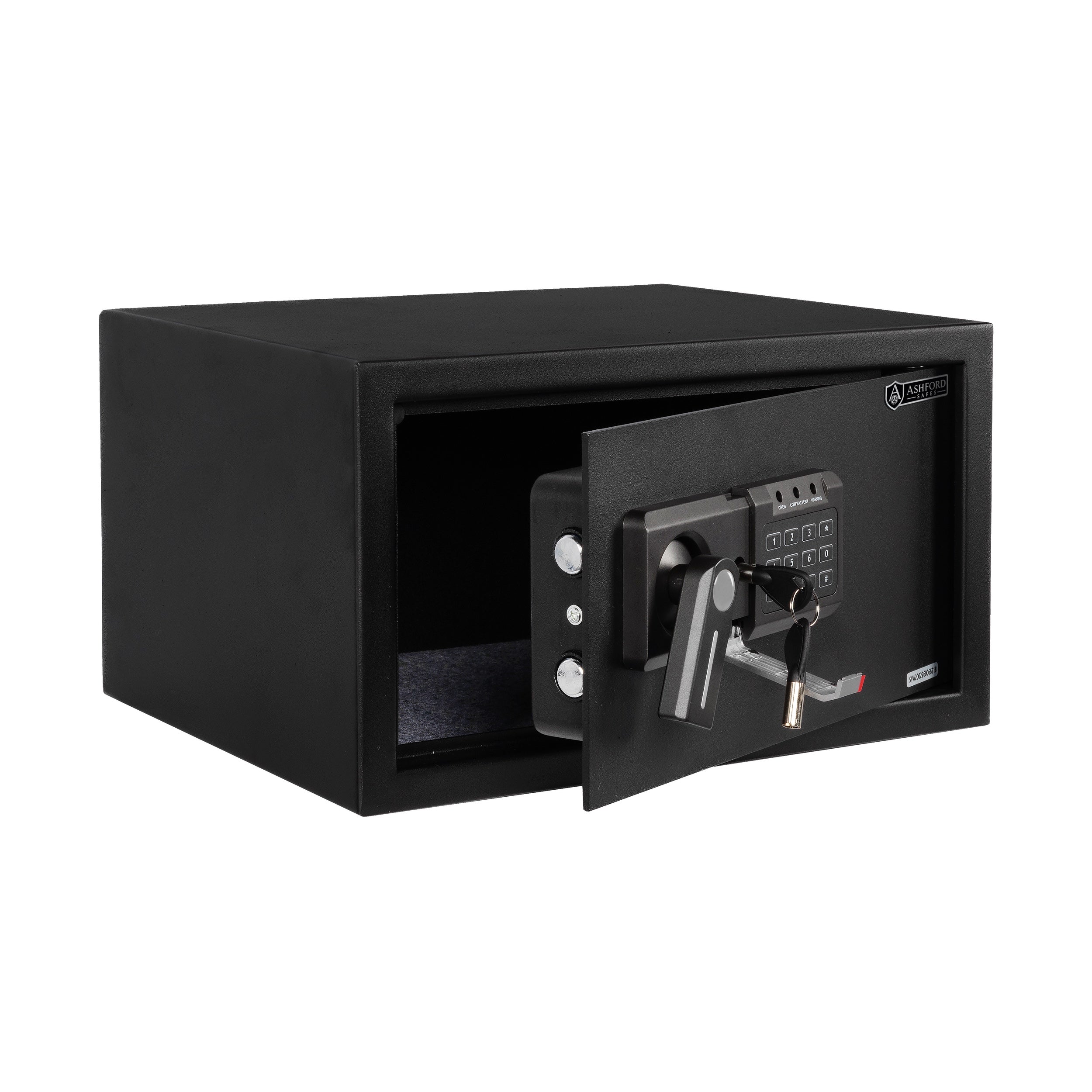 Ashford Safes E174 Electronic Digital Safe - 23cm Open with Keys - Office R Us