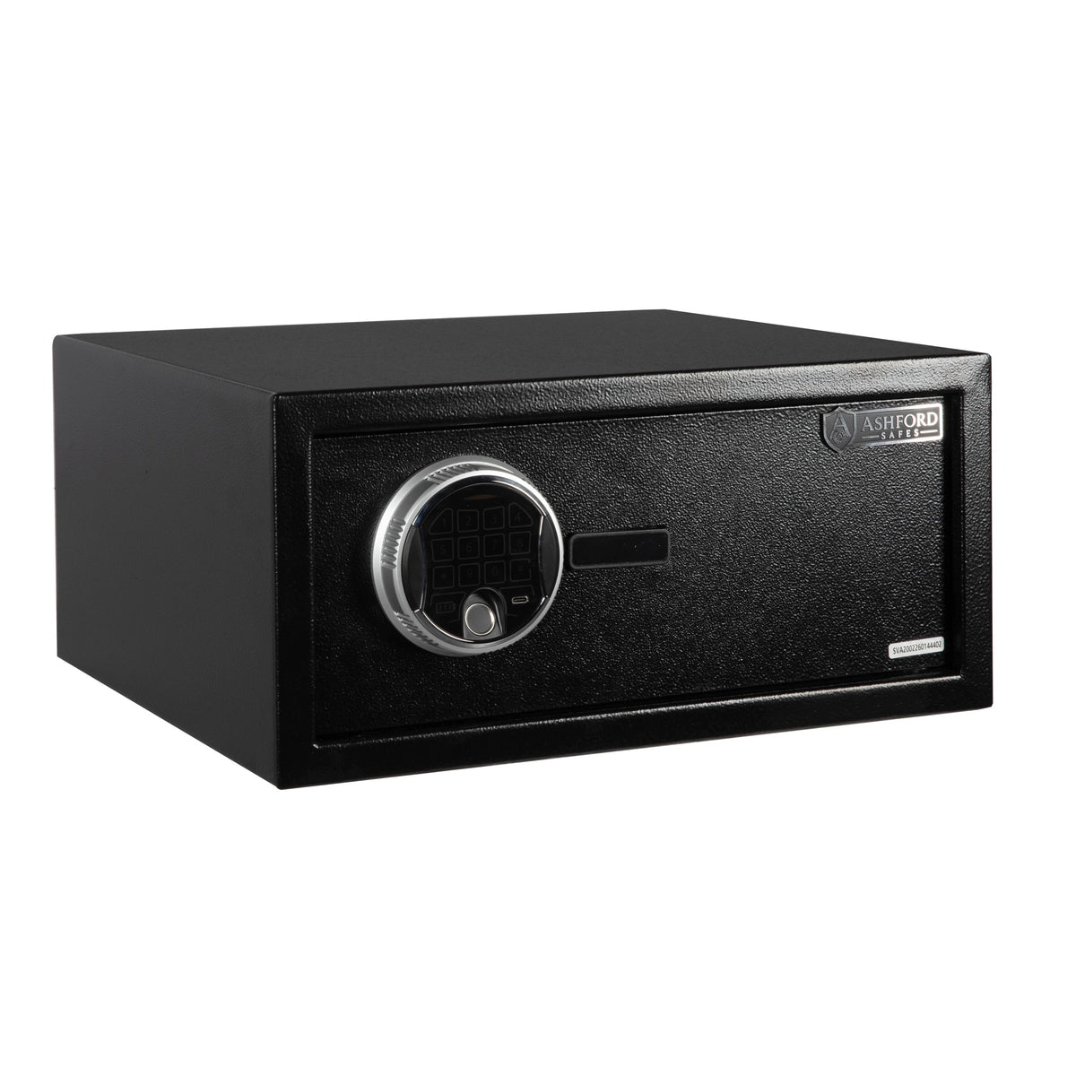 Ashford Safes F2910S Fingerprint Laptop Safe - Angle - Office R Us