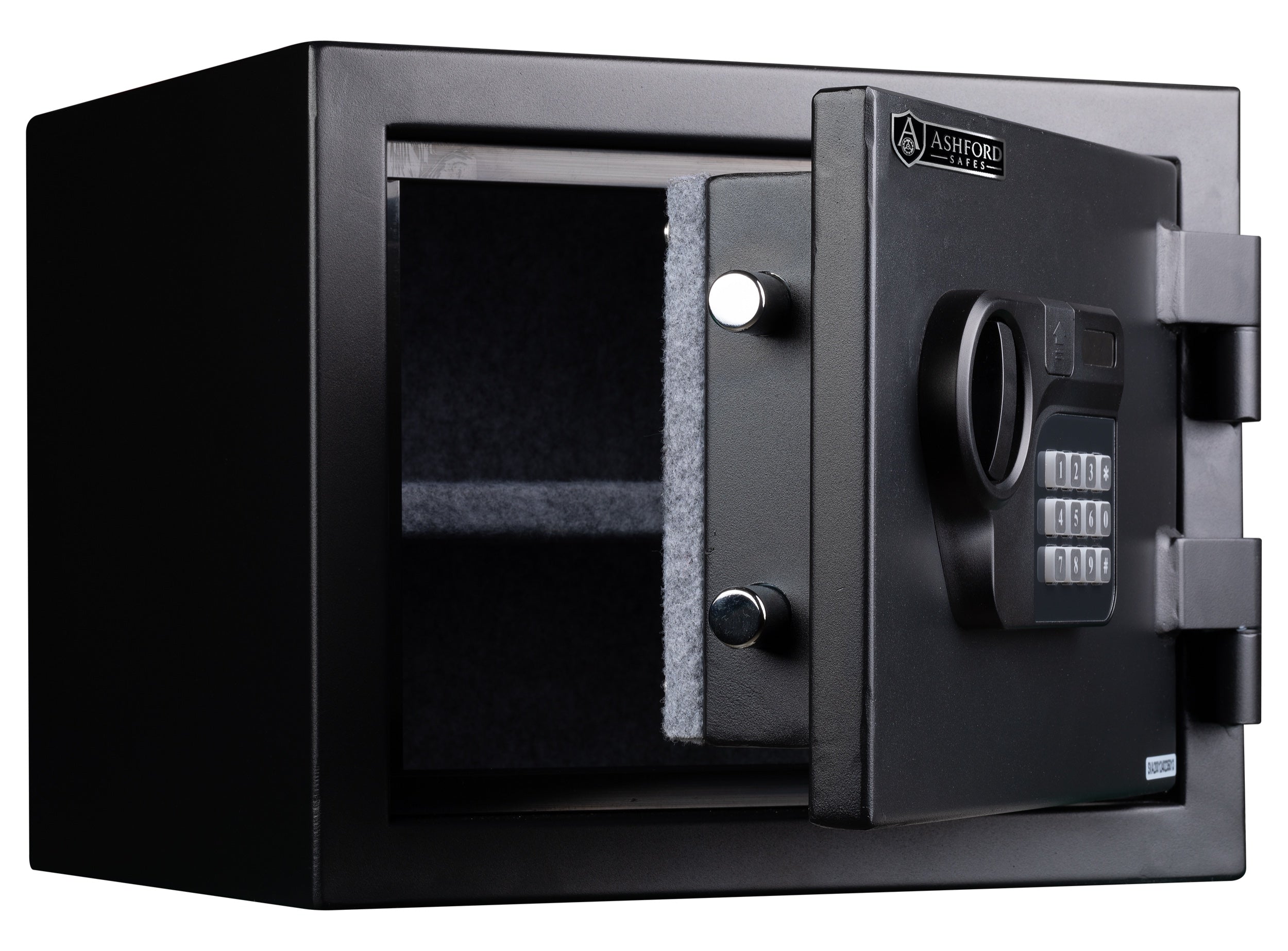 Ashford Safes FP1601E Fireproof Safe (30cm) - Open Angle - Office R Us