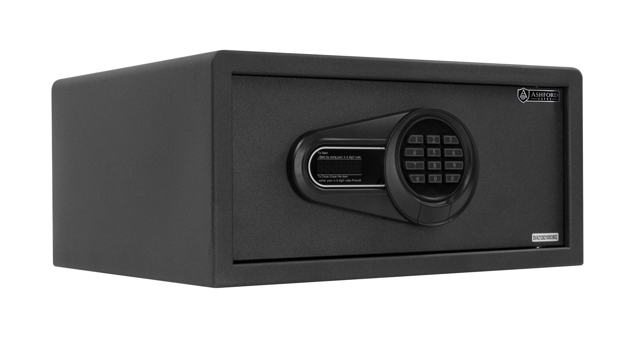 Ashford Safes H0402M Digital Hotel Safe - Angle - Office R Us