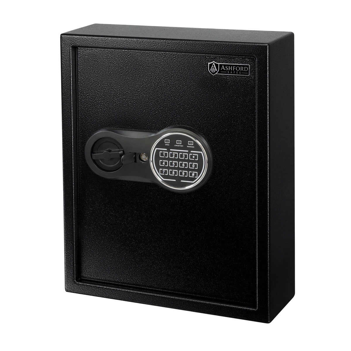 Ashford Safes KS1602E Key Safe (71 Keys) - Angle - Office R Us