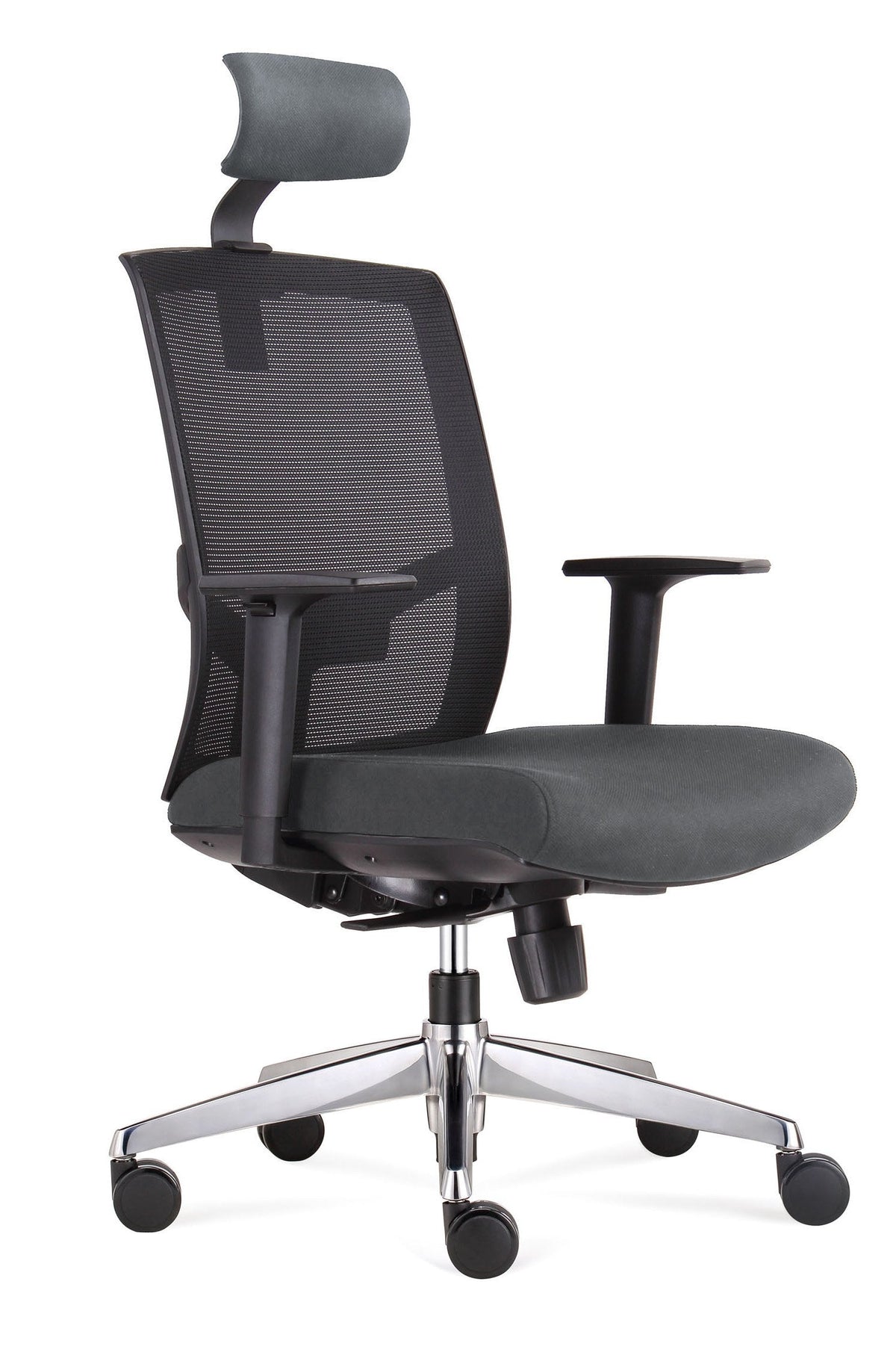 I-FREE - Executive Mesh Chair - Grey/Black Front - Office R Us