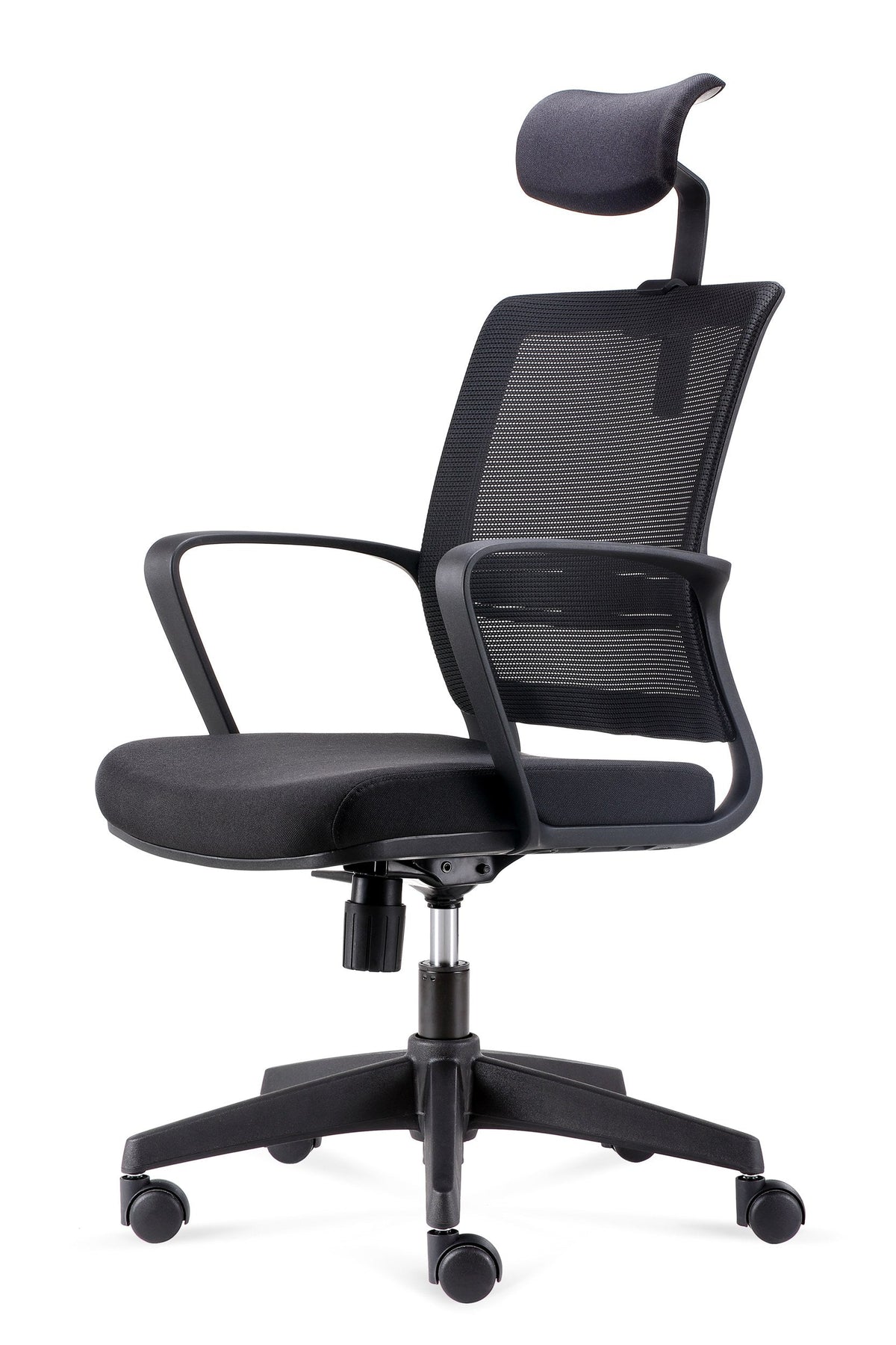 Joy(Highback) - Task Chair - Black Angle 2 - Office R Us