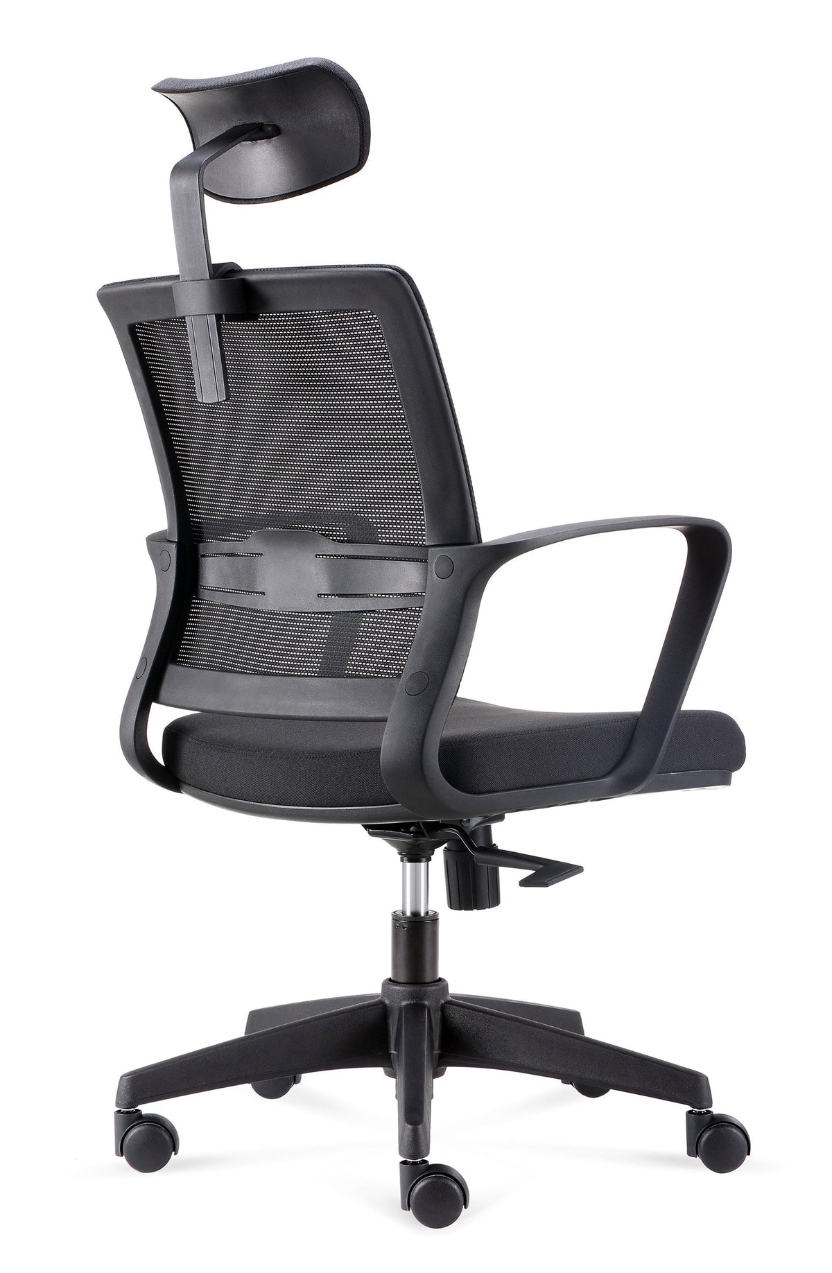 Joy(Highback) - Task Chair - Black Angle - Office R Us