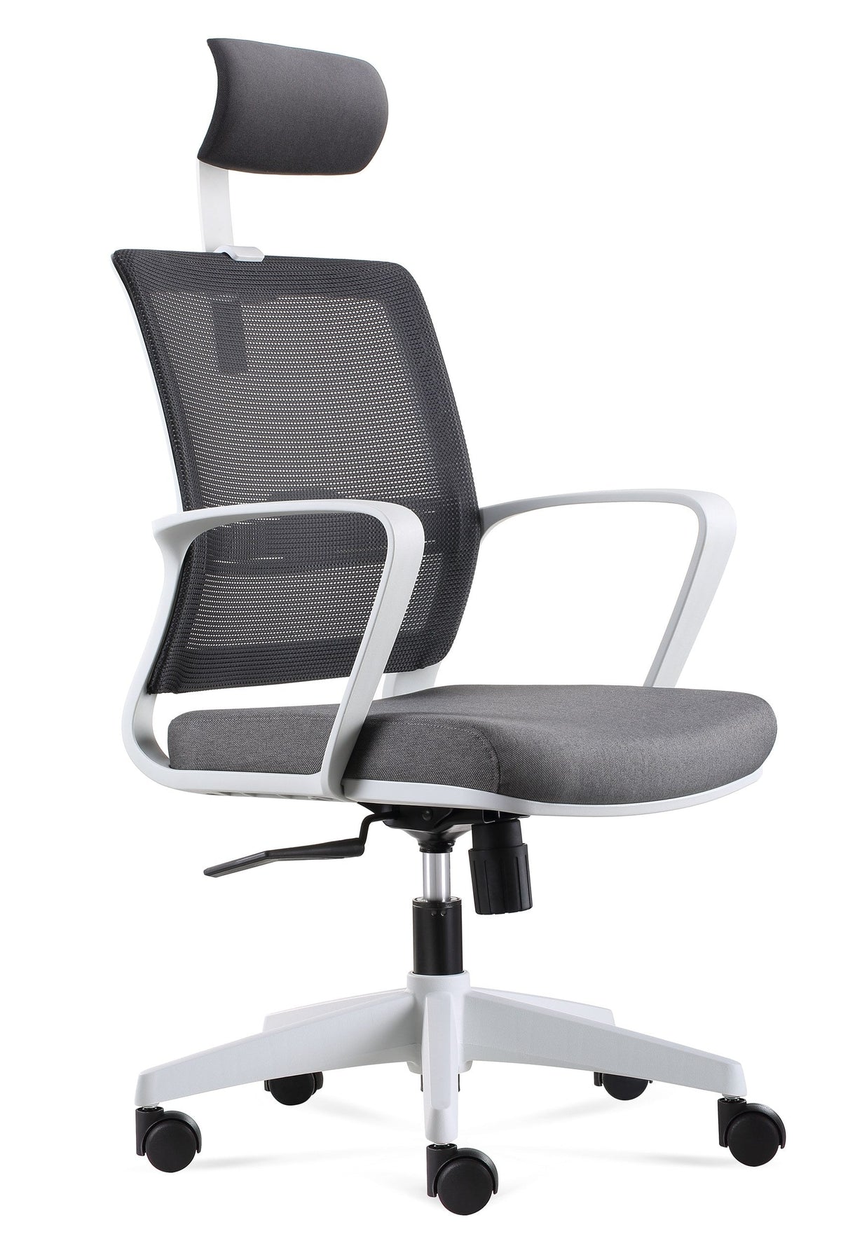 Joy(Highback) - Task Chair - Grey Angle - Office R Us