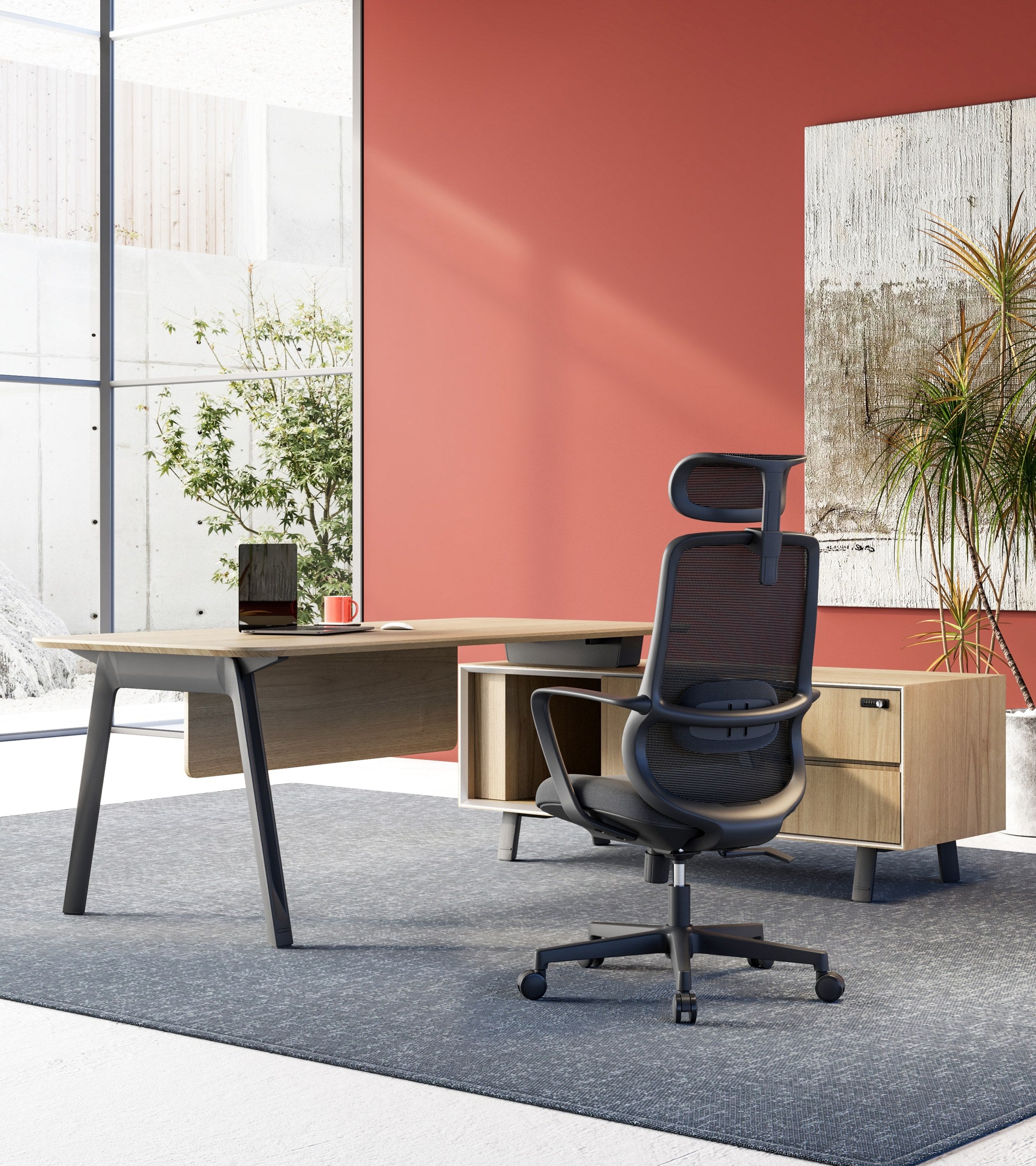 Sonora - Executive Mesh Chair - Lifestyle Scene - Office R Us