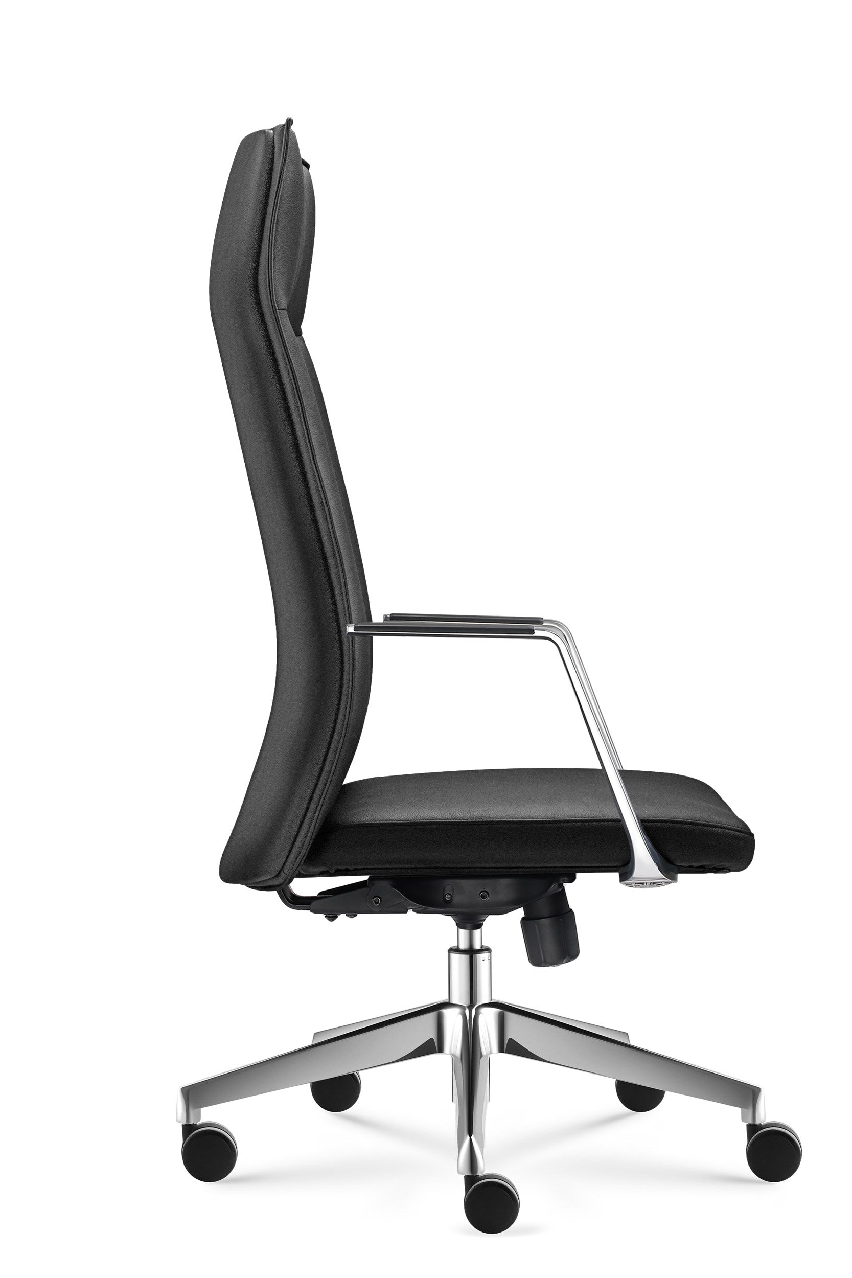 W528 - Executive Leather Chair - Side - Office R Us
