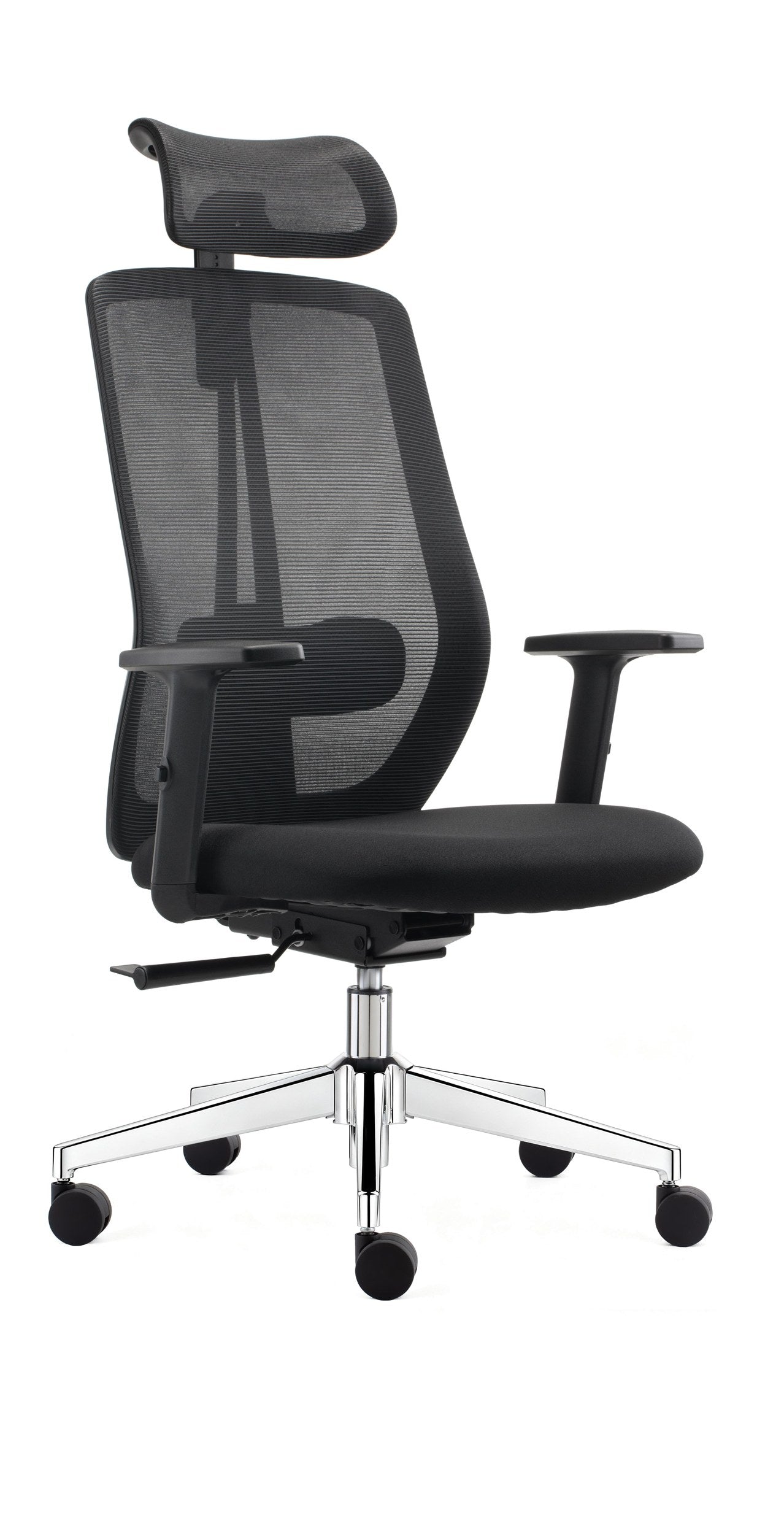 W716 - Executive Mesh Chair - Angle - Office R Us