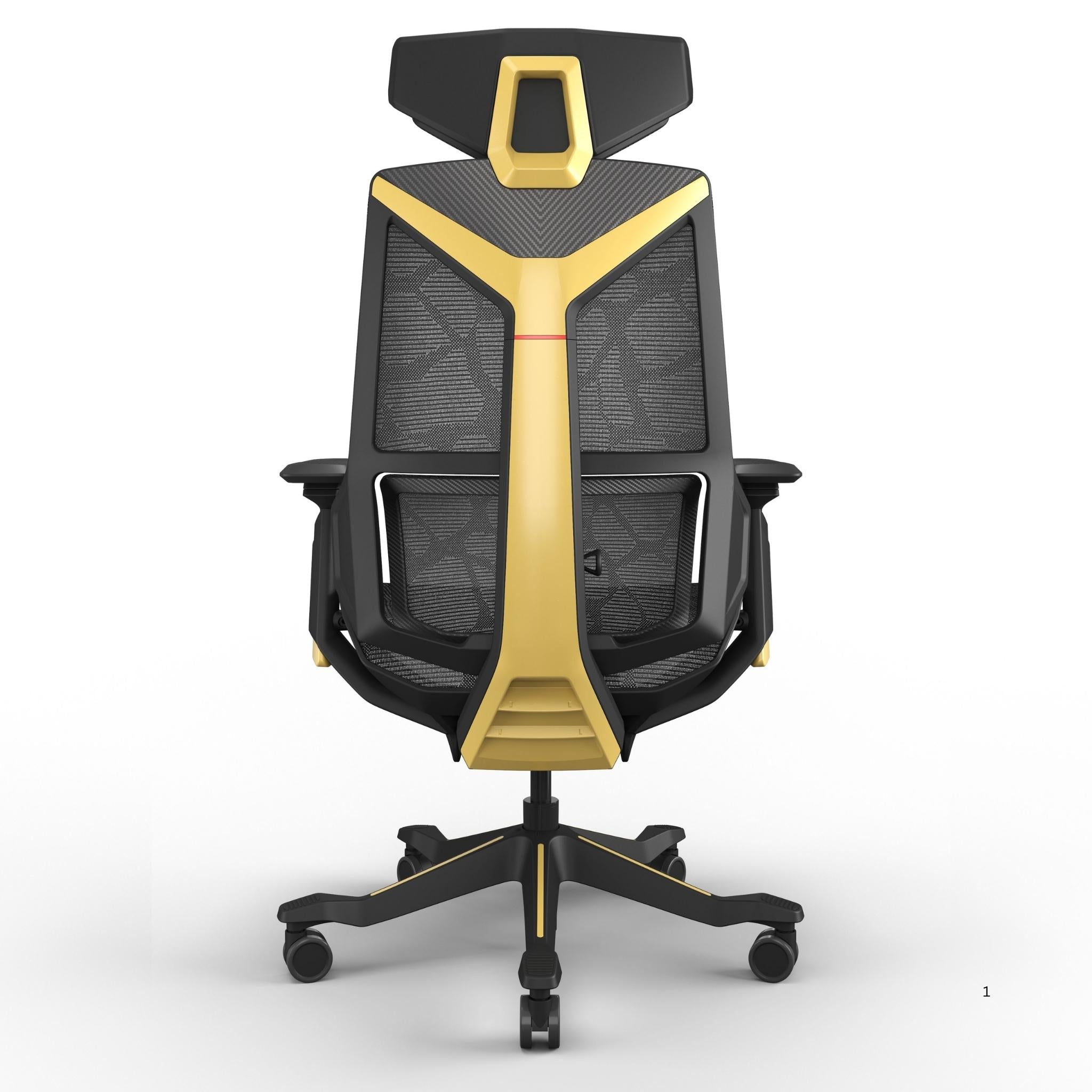 BLS-001A - Nylon Base - Gaming Mesh Chair