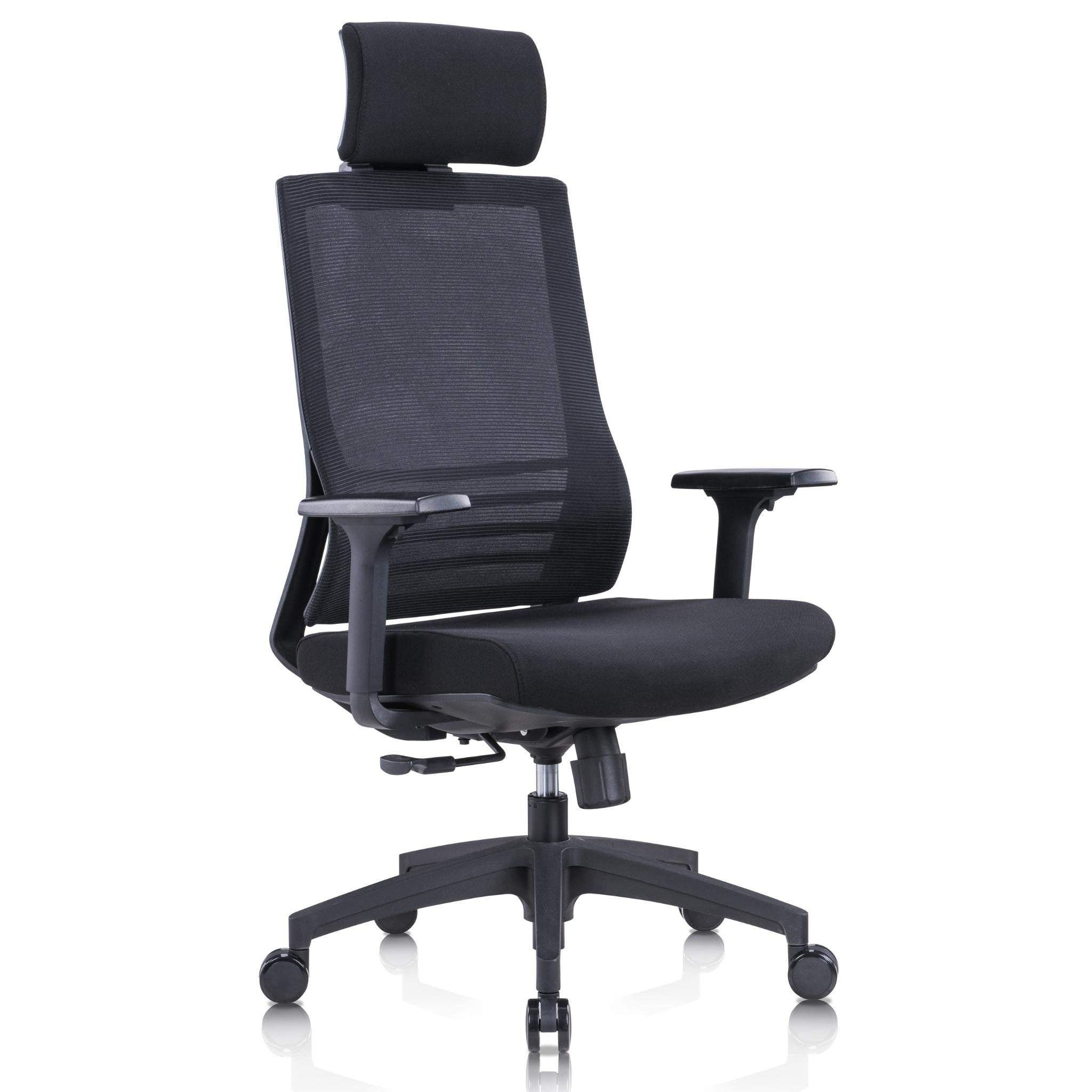 CH-302A – Managerial Mesh Chair, Nylon Base