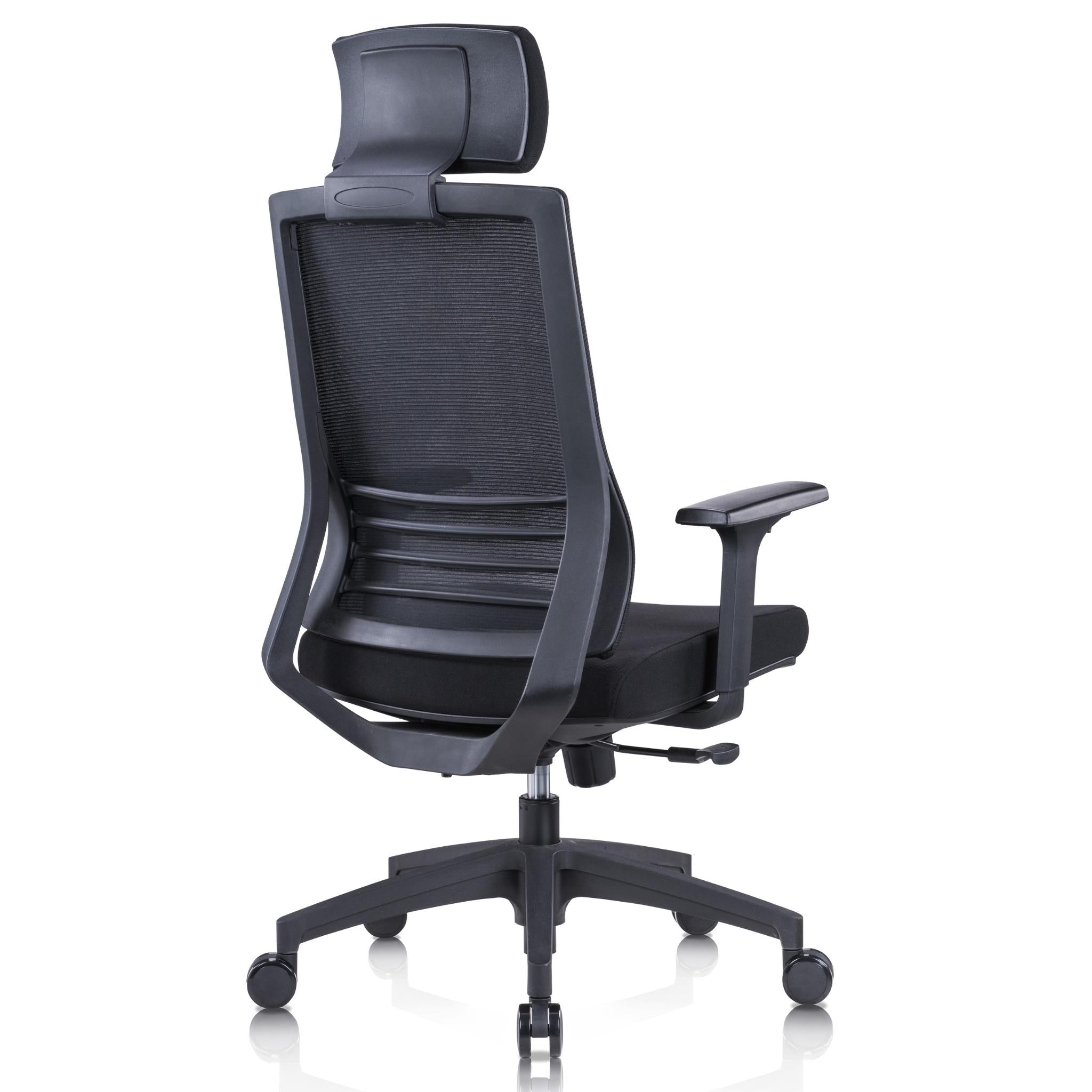 CH-302A – Managerial Mesh Chair, Nylon Base