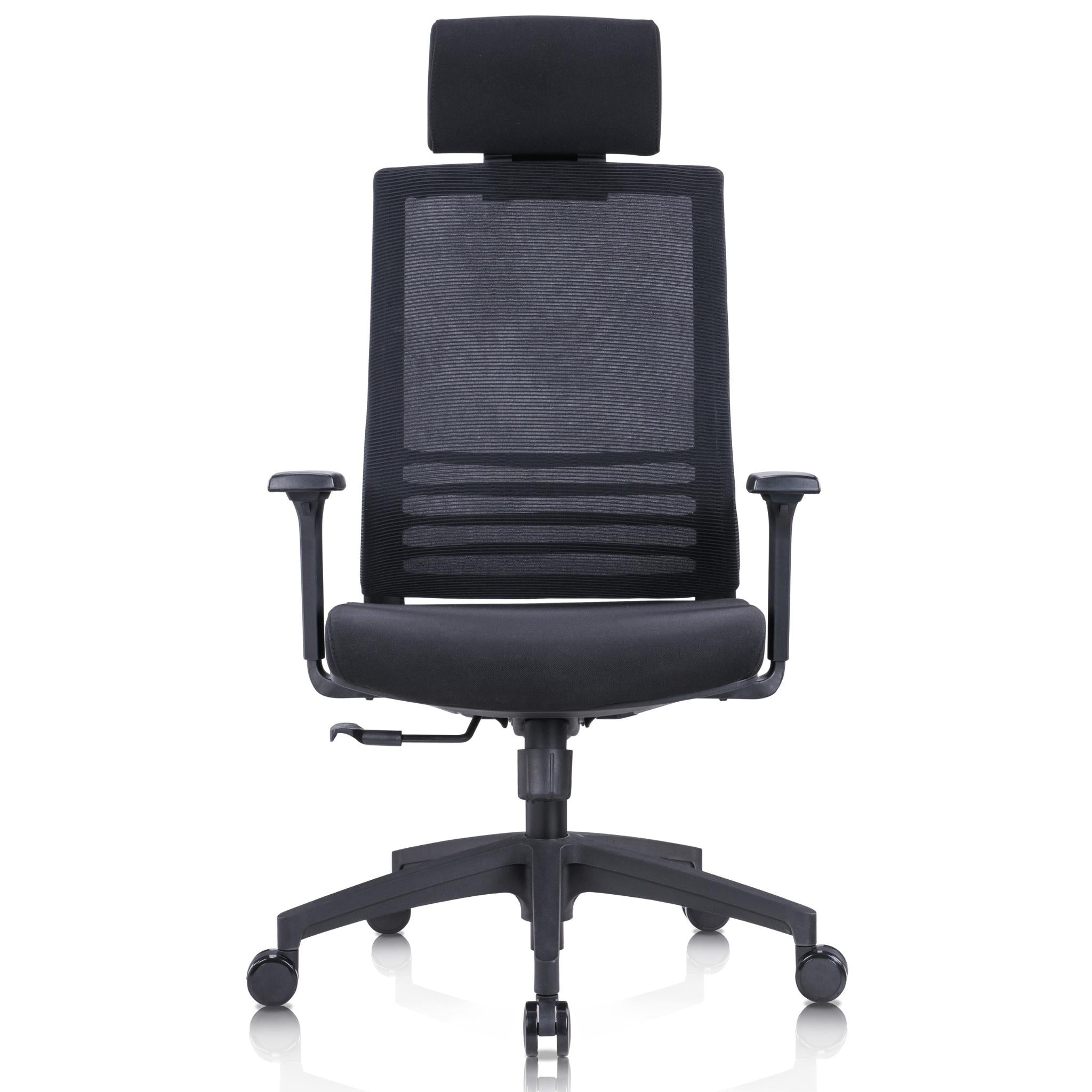 CH-302A – Managerial Mesh Chair, Nylon Base