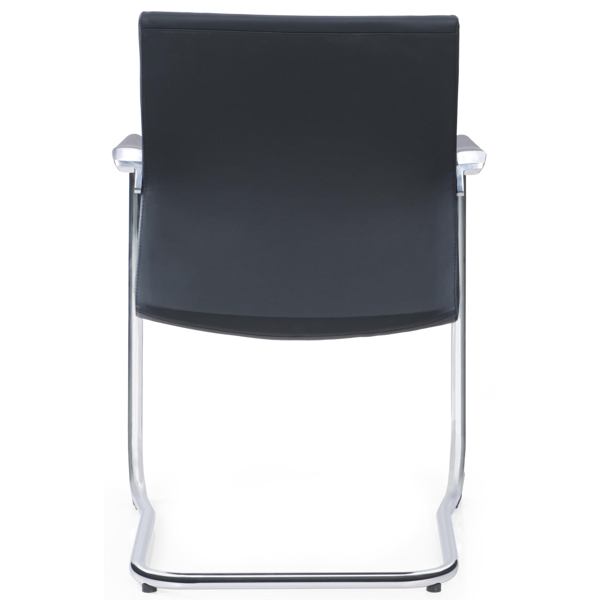 CH-319C - PU Leather Visitors Chair