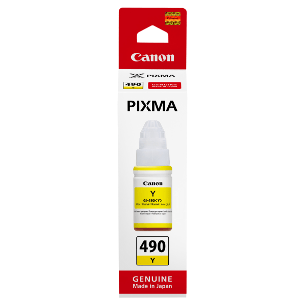 Canon Ink Bottle GI 490 Yellow