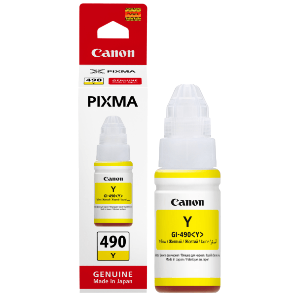 Canon Ink Bottle GI 490 Yellow