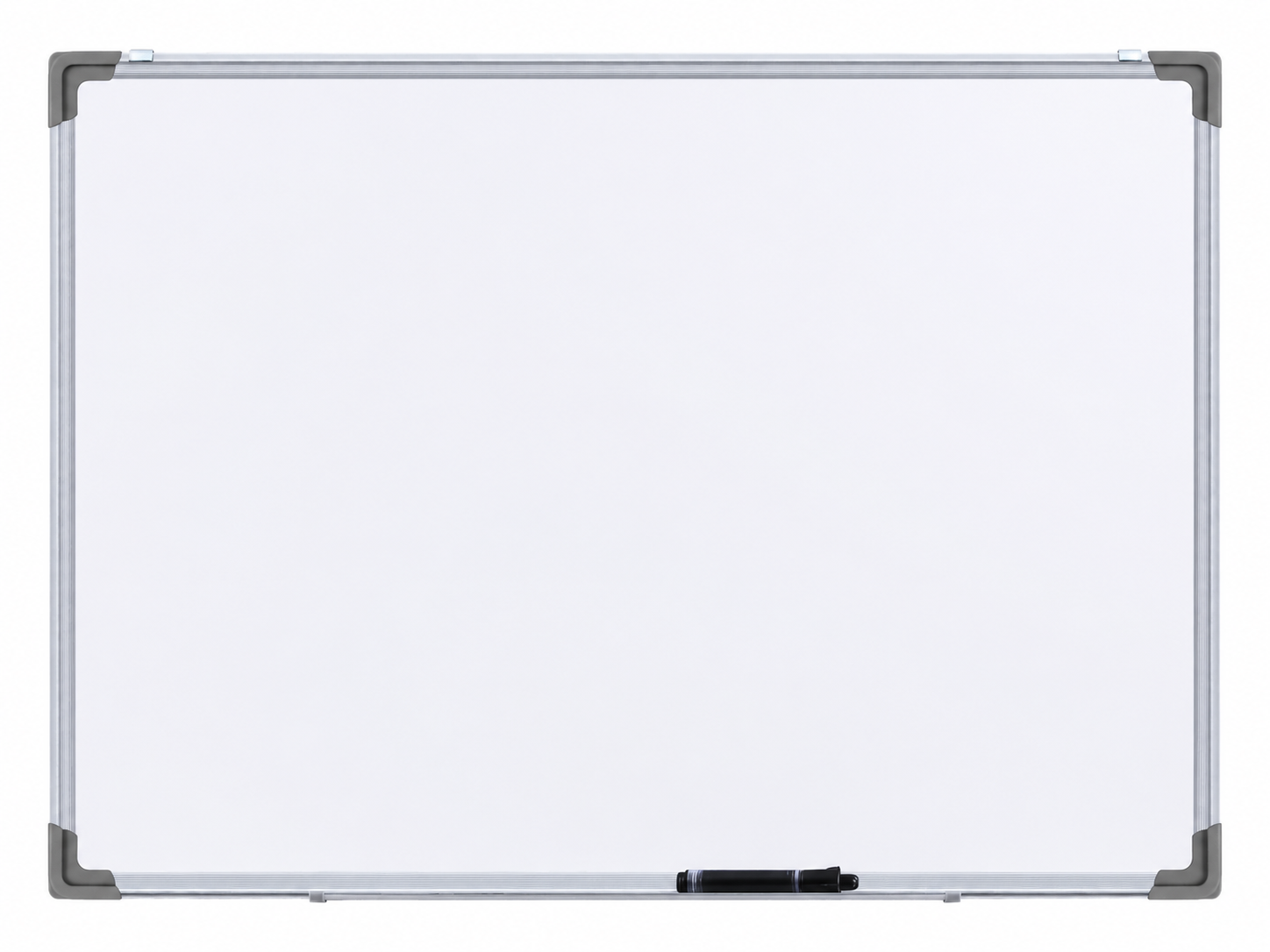 60 x 45cm Magnetic Whiteboard with Aluminium Frame