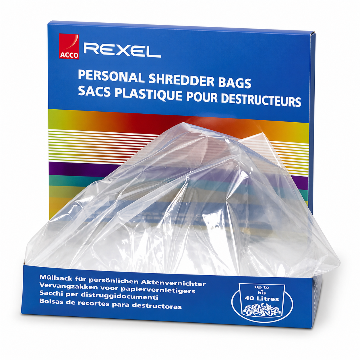 Rexel AS1000 Waste Sacks For Shredder (100)