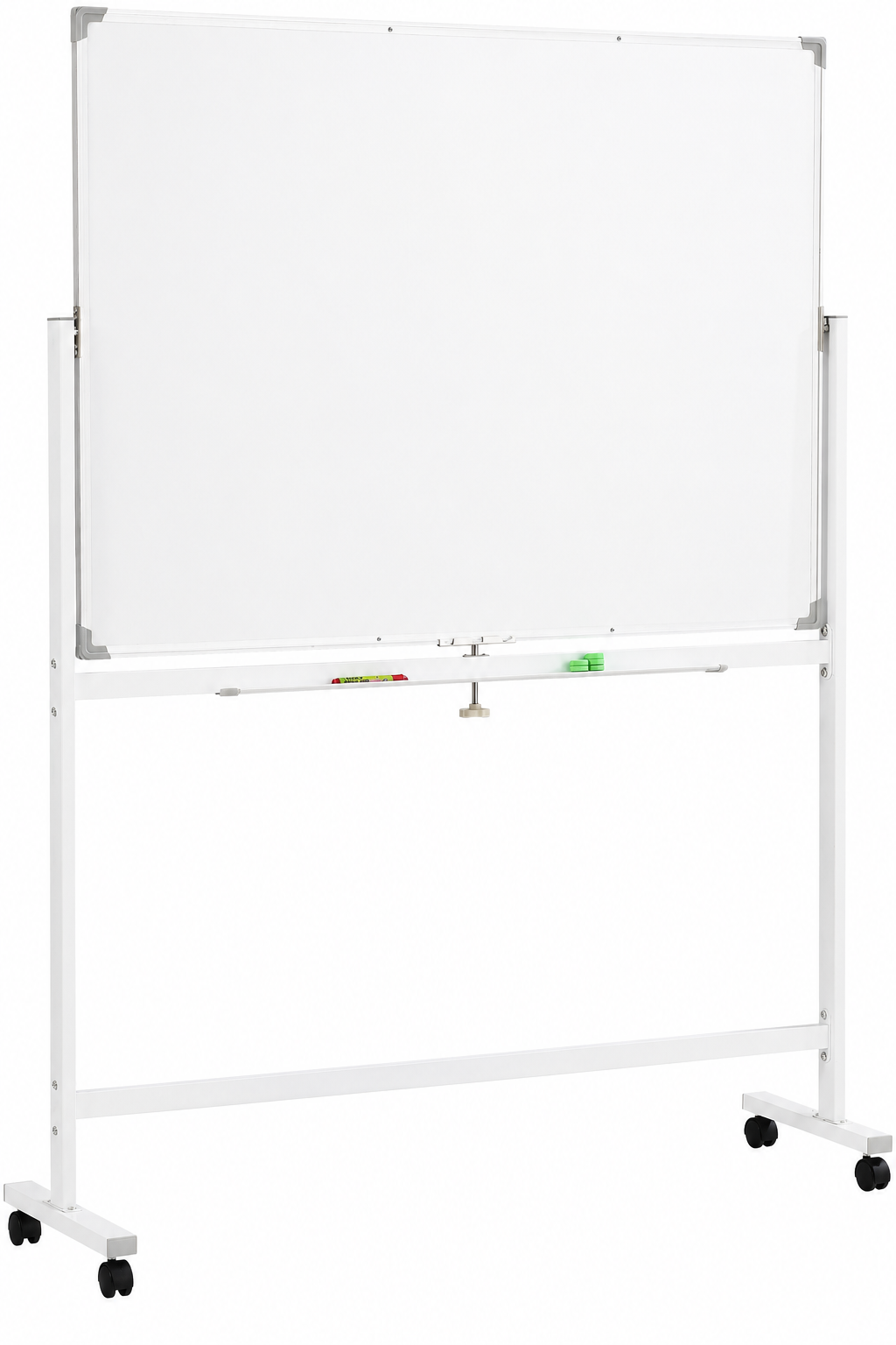 120 x 90 CM Double Side Whiteboard With Stand