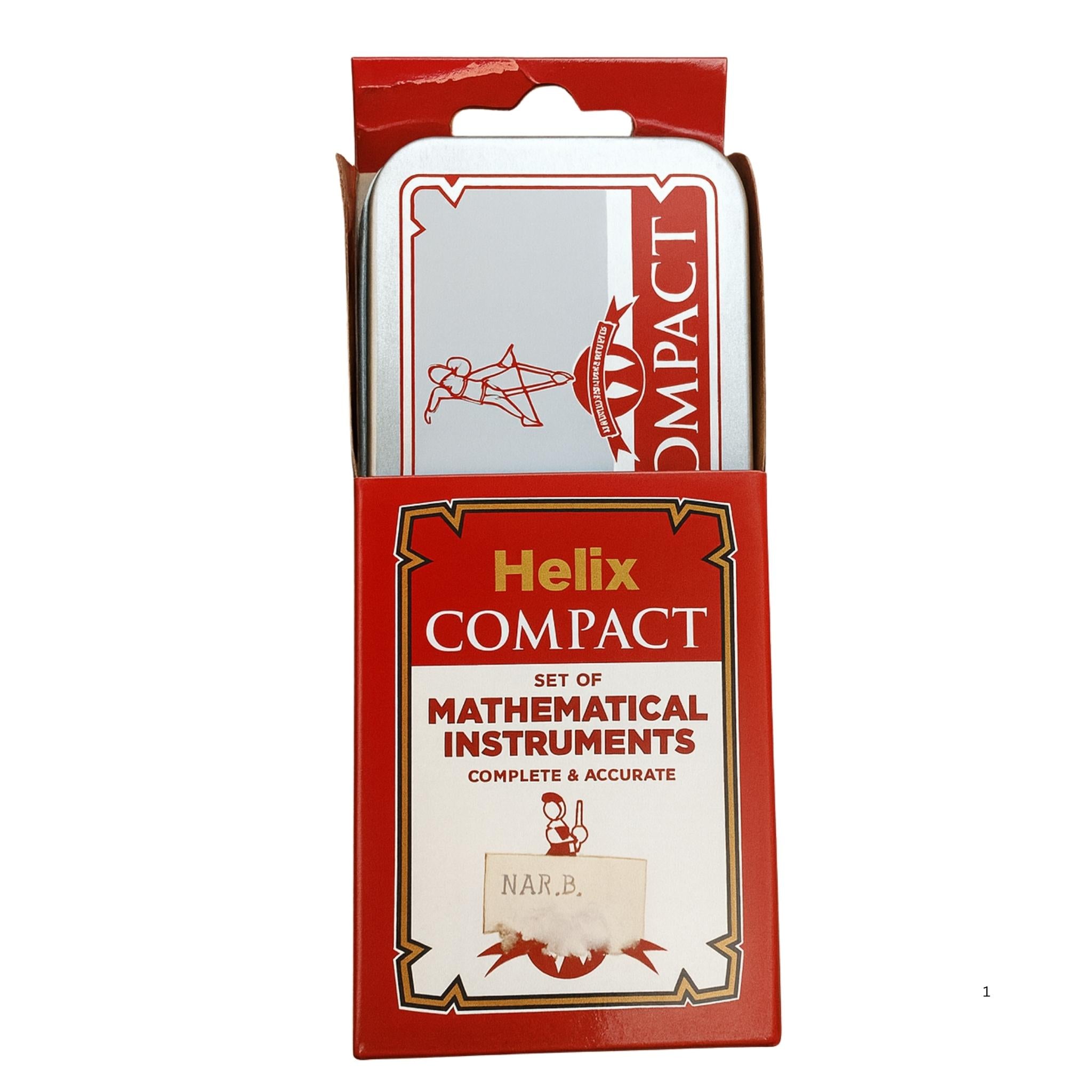 Helix Compact Tin Maths Set