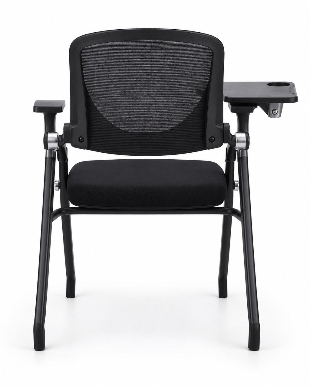 DY-A06 - Folding Training Chair with Writing Pad - Front View - Office R Us
