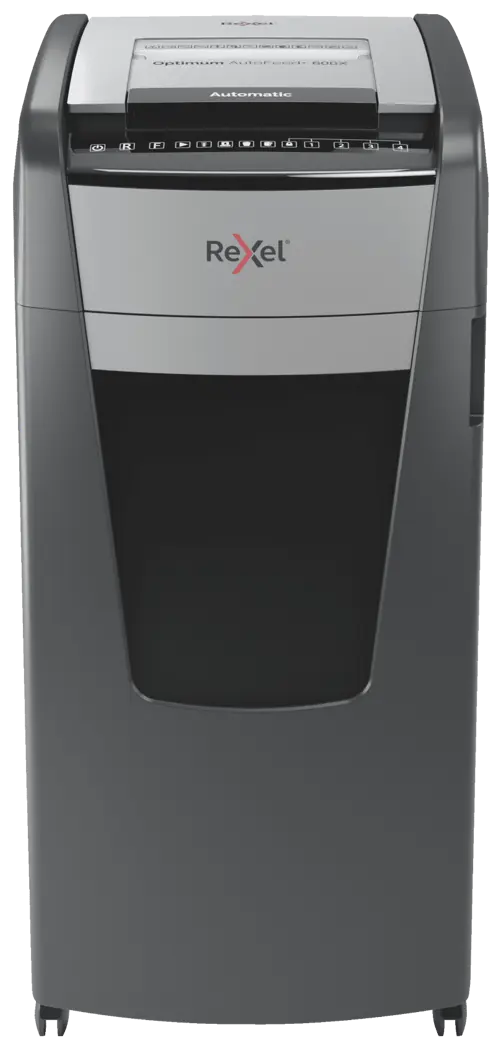 Rexel Optimum AutoFeed+ 600X Automatic Cross Cut Paper Shredder