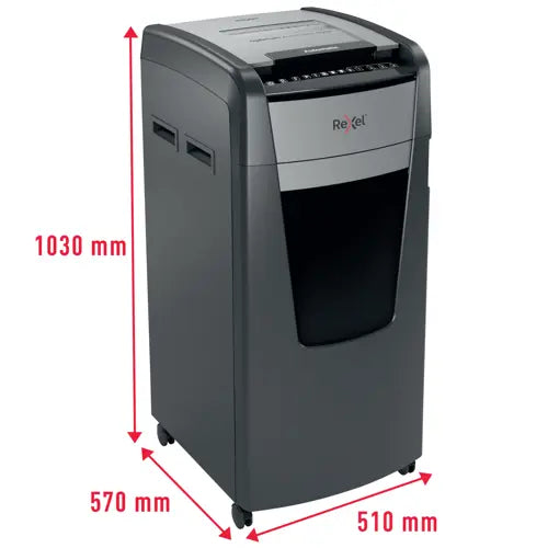 Rexel Optimum AutoFeed+ 600X Automatic Cross Cut Paper Shredder