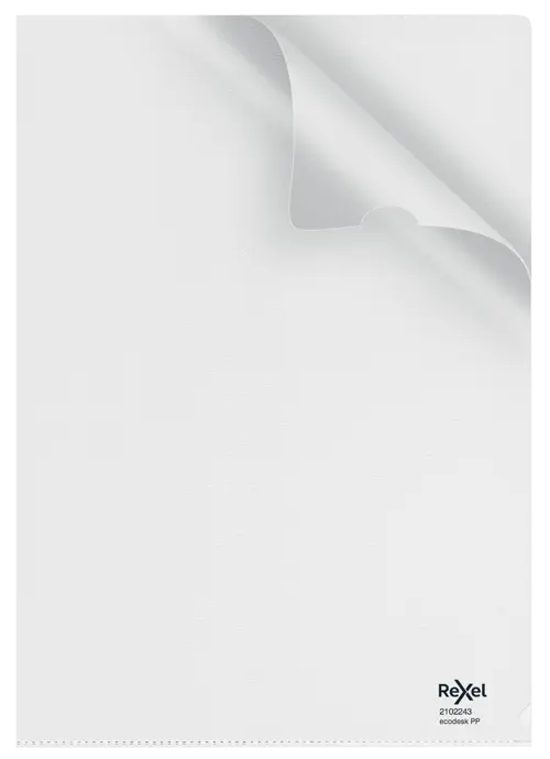Rexel Ecodesk Clear Folder A4 (25)