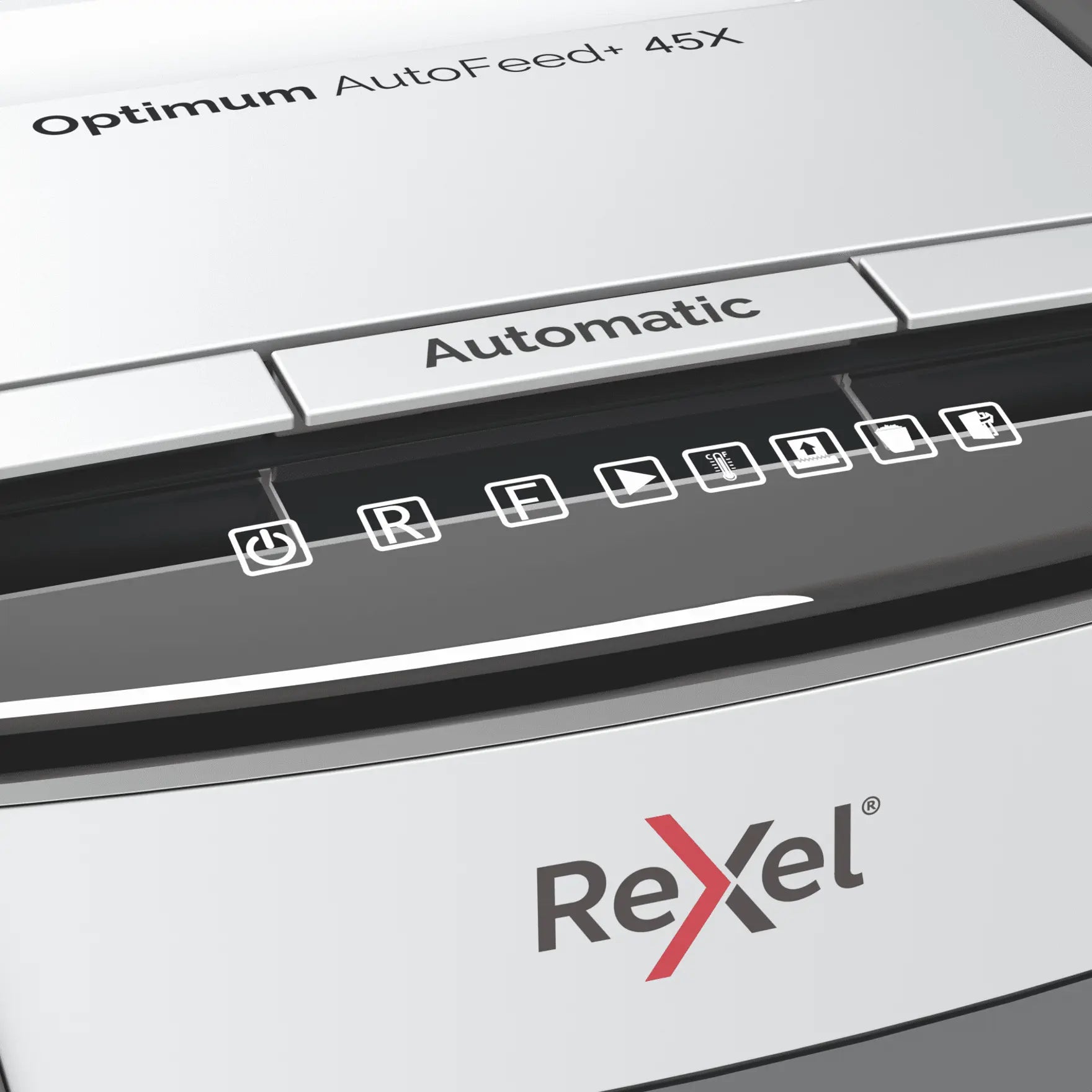 Rexel Optimum AutoFeed 45X Automatic Cross Cut Paper Shredder