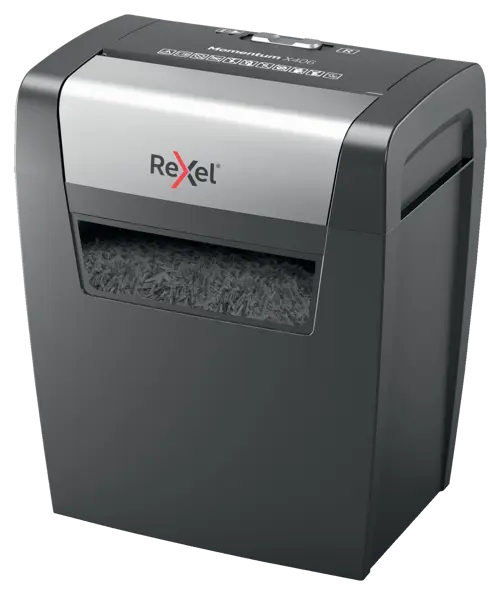 Rexel Momentum X406 Cross Cut Paper Shredder