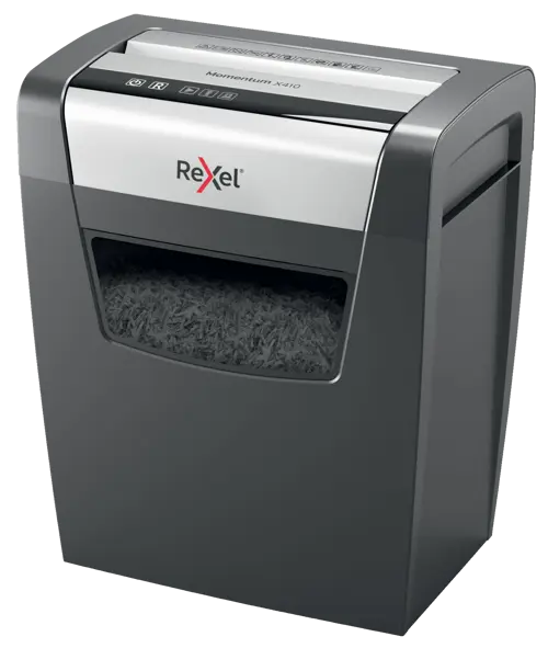 Rexel Momentum X410 Cross Cut Paper Shredder