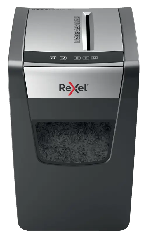 Rexel Momentum X410-SL Slimline Cross Cut Paper Shredder