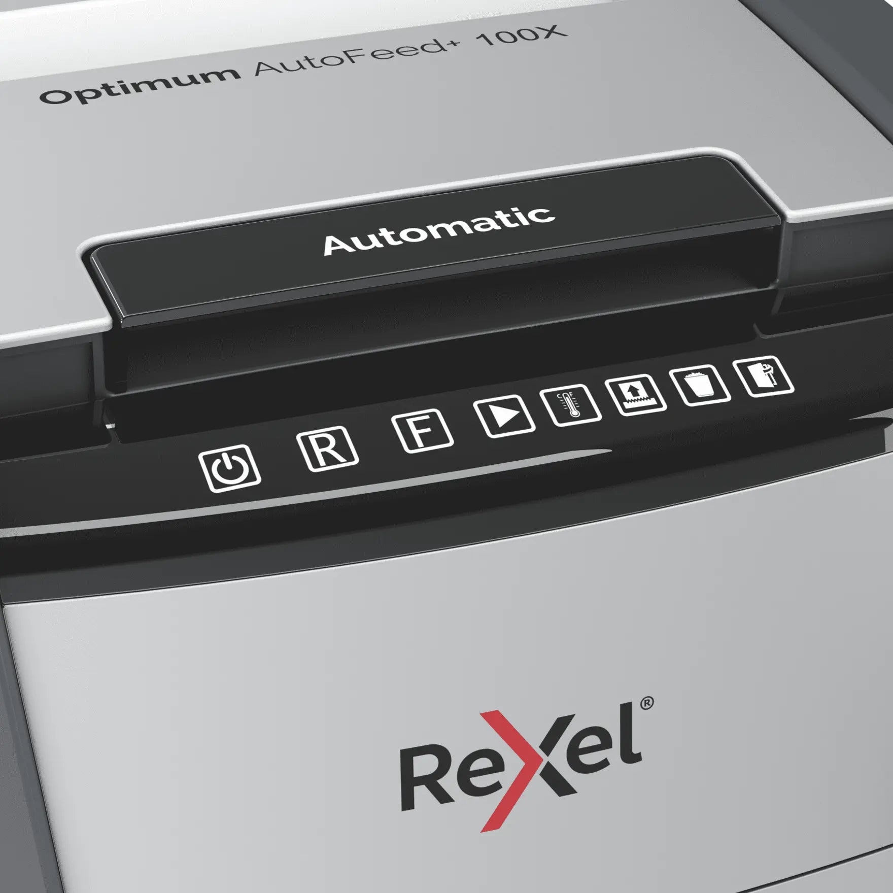 Rexel Optimum AutoFeed+ 100X Automatic Cross Cut Paper Shredder
