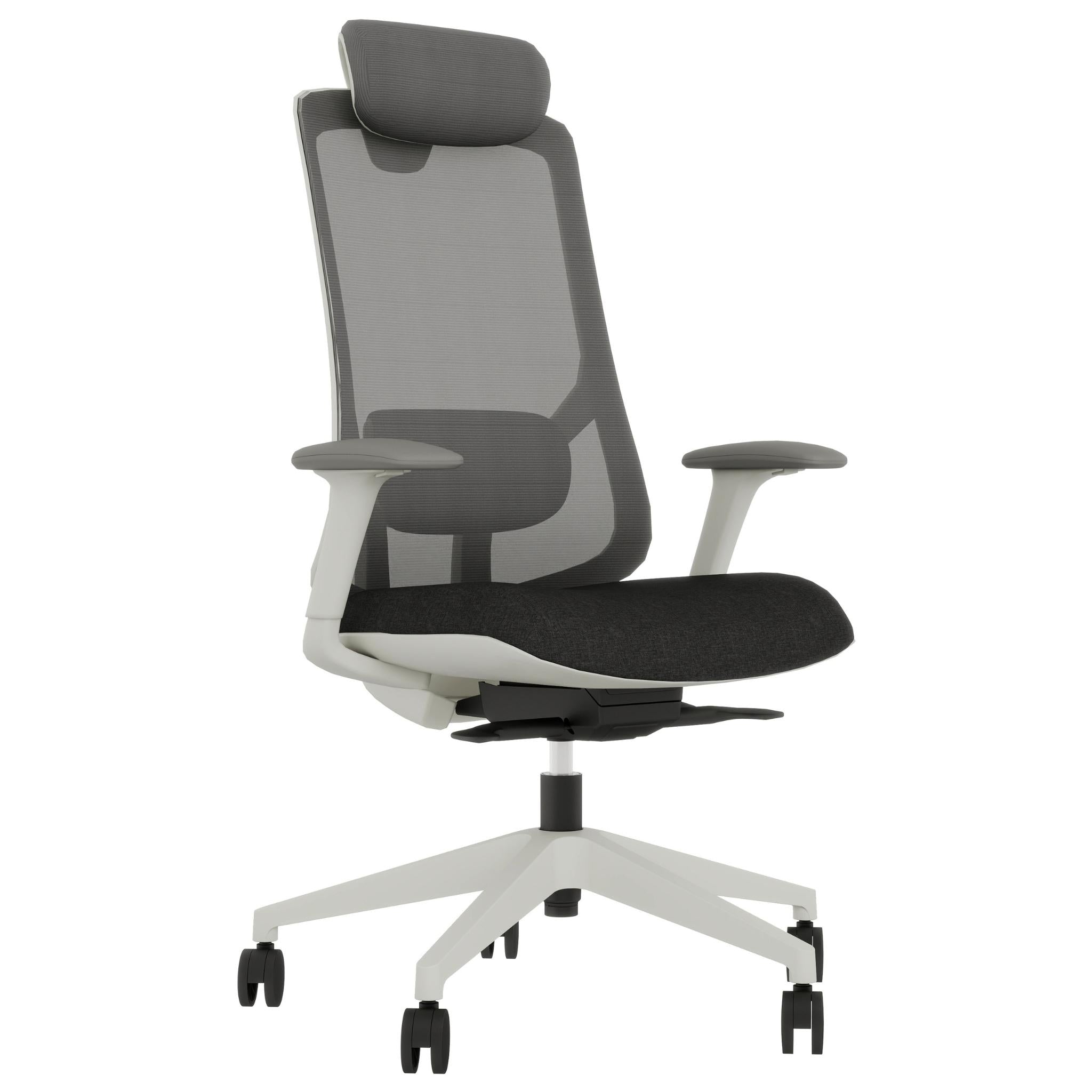 Geeco White - Executive Mesh Chair