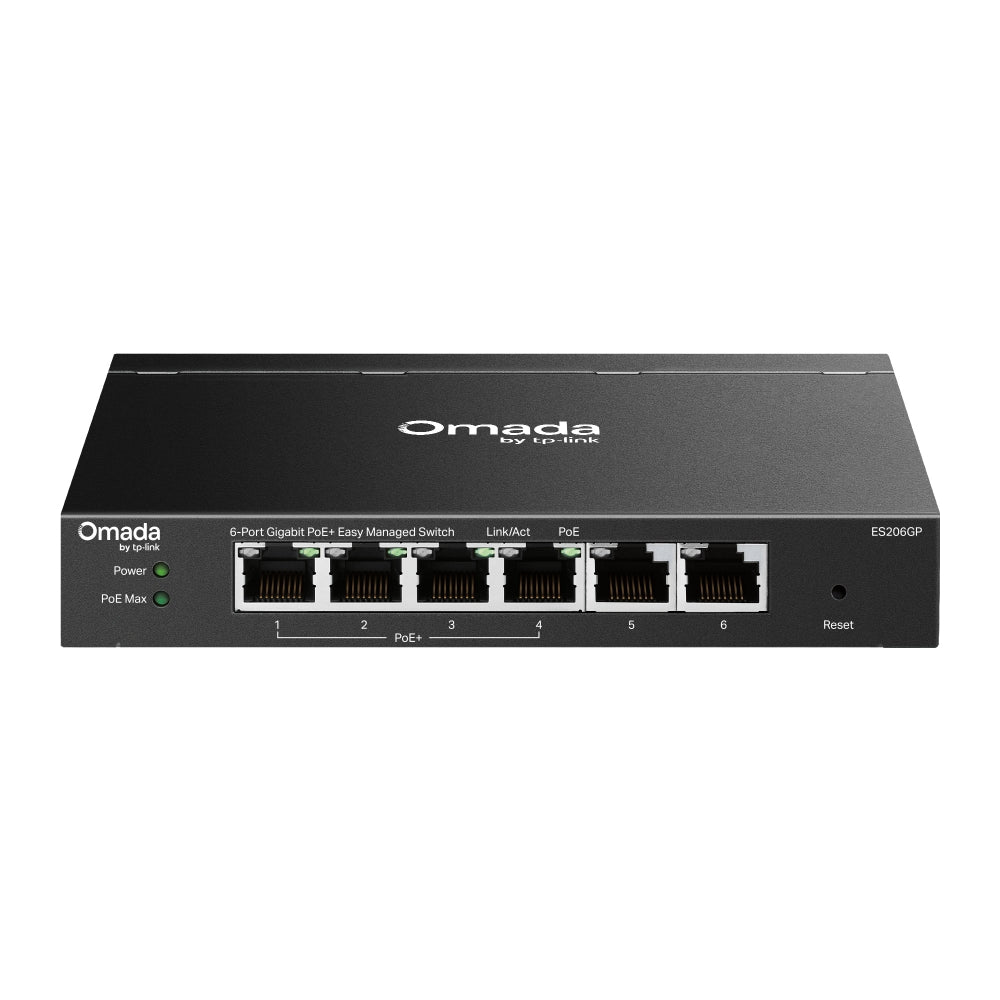 TP-Link ES206GP Omada 6-Port Gigabit PoE+ Switch - Office R Us Lagos
