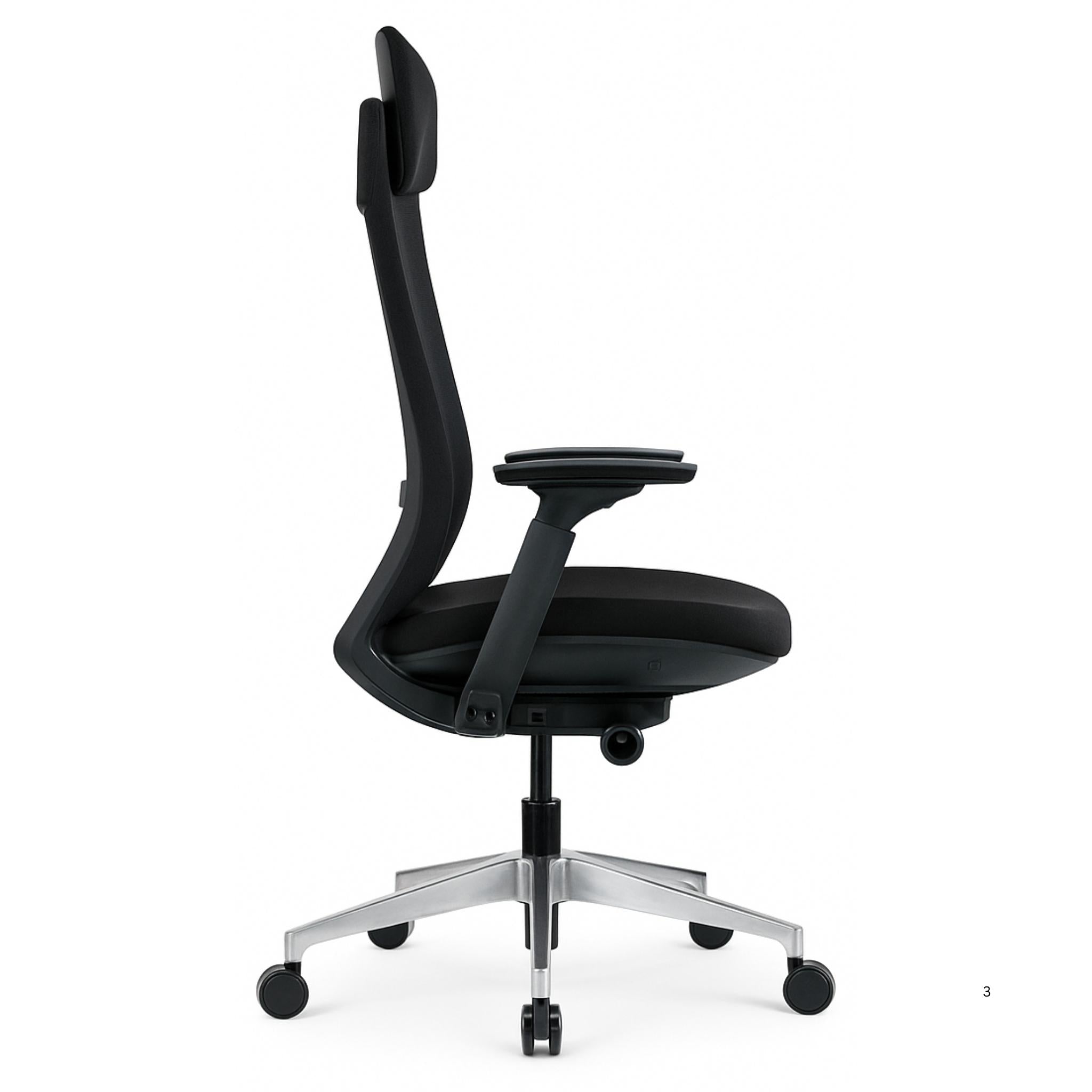EVL-002A – Ergonomic Mesh Chair, Adjustable Lumbar