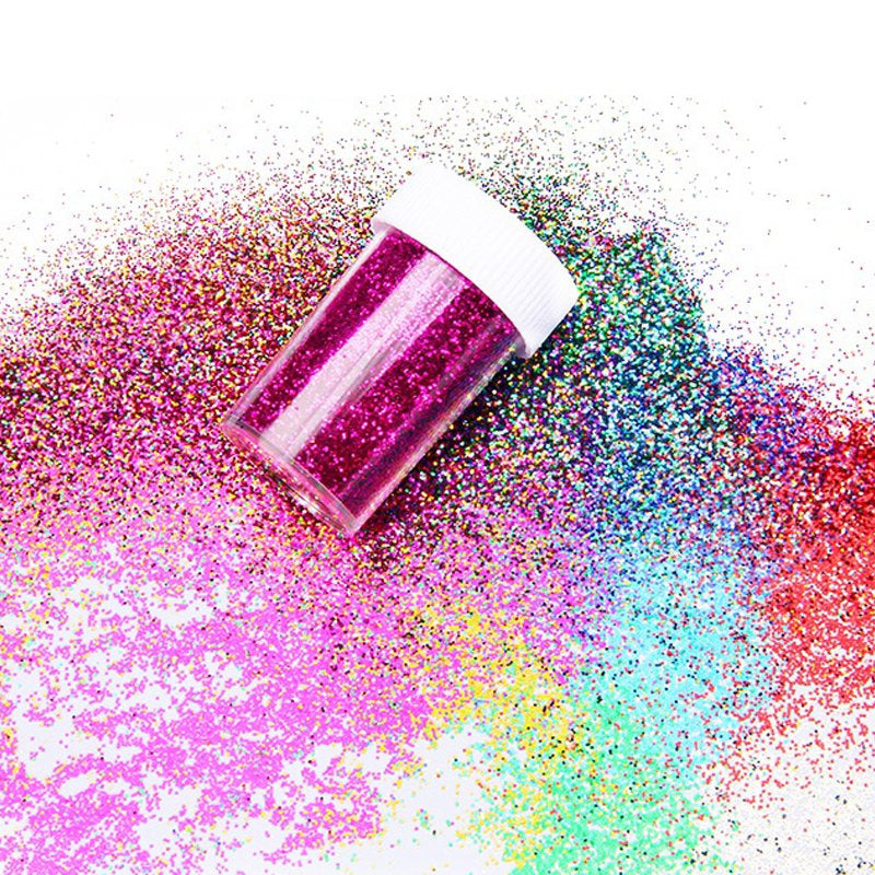 Cosmetic Glitter Powder Shakers 10.7g – Set of 12 Colors