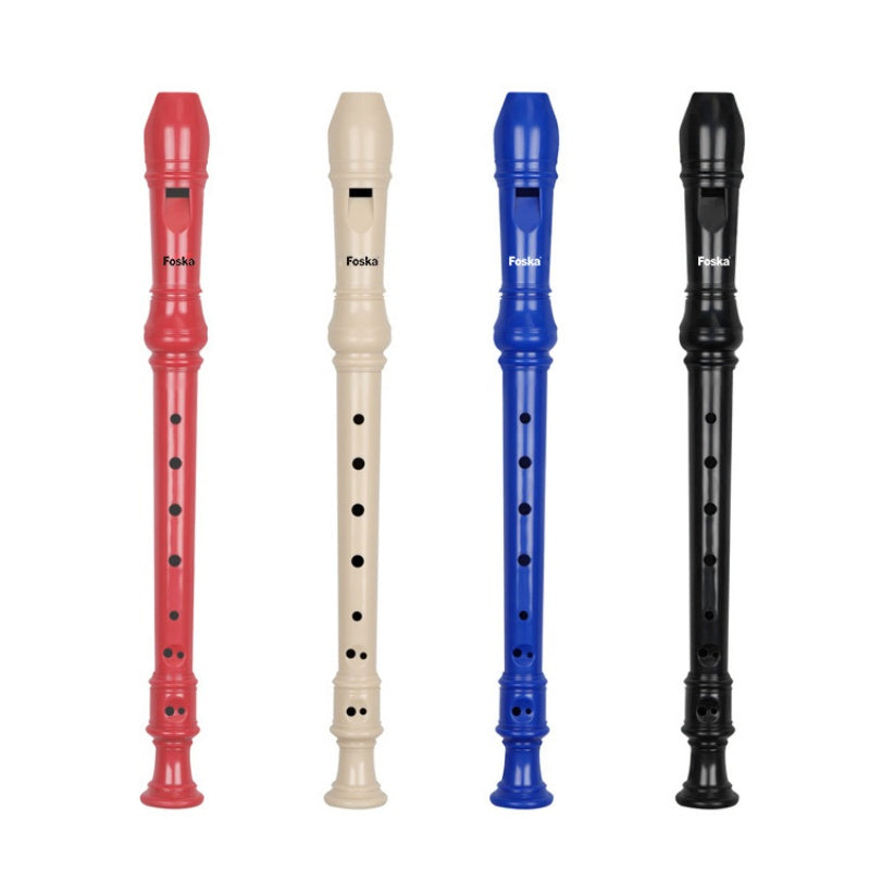 German Style 8-Hole Kids Recorder with Cleaning Stick