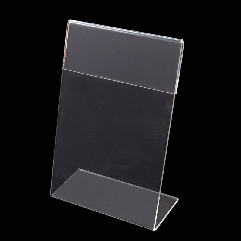 Magnetic Acrylic Sign Holder – L-Shape