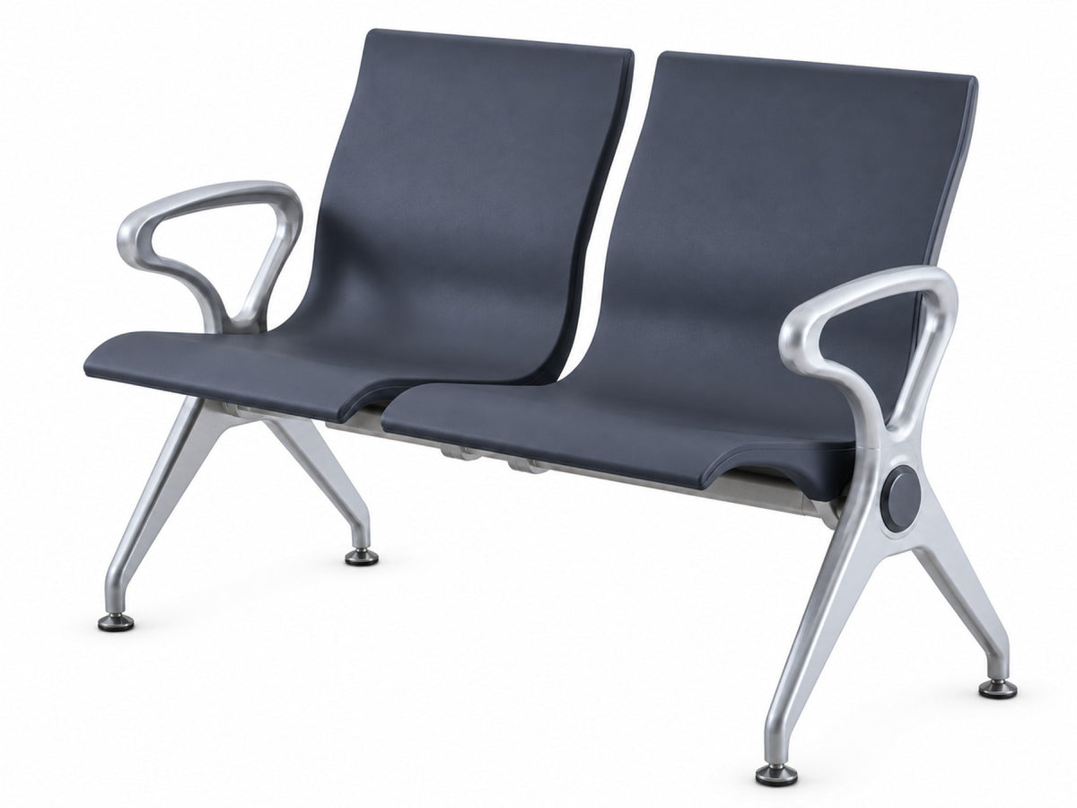 Embassy 2 Seater - PU Waiting Chair - Office R Us Lagos
