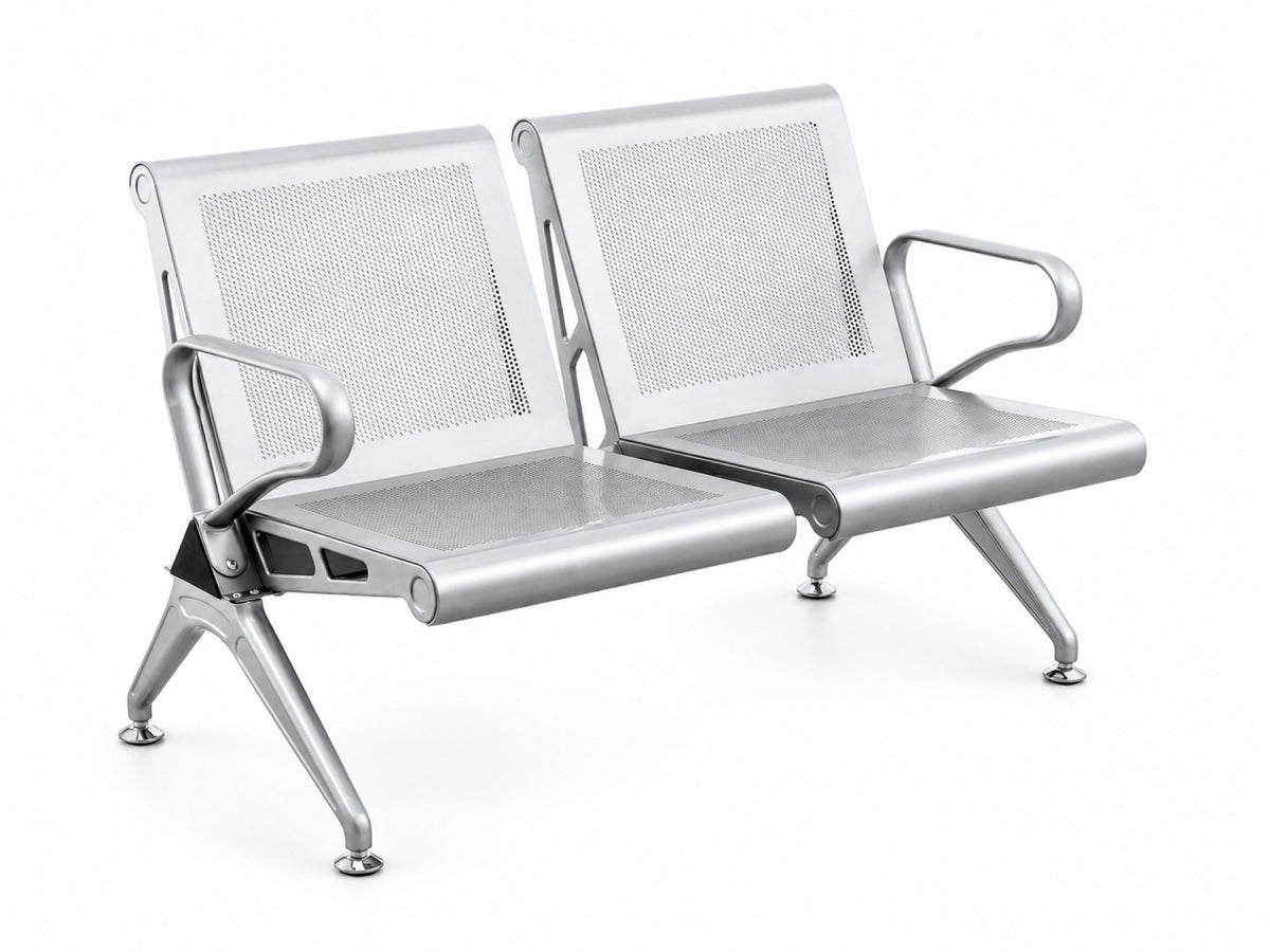 Transit 2 Seater - Steel Waiting Chair - Office R Us Lagos